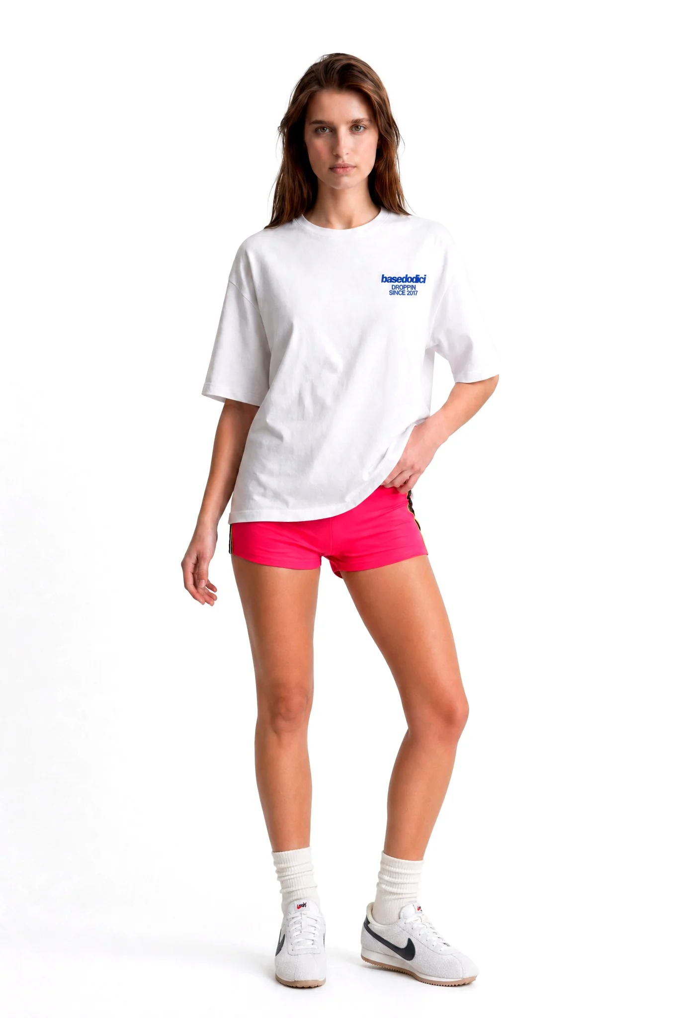 T-Shirt "COPY&PASTE" AmamiAncora White/Blue - Image 8