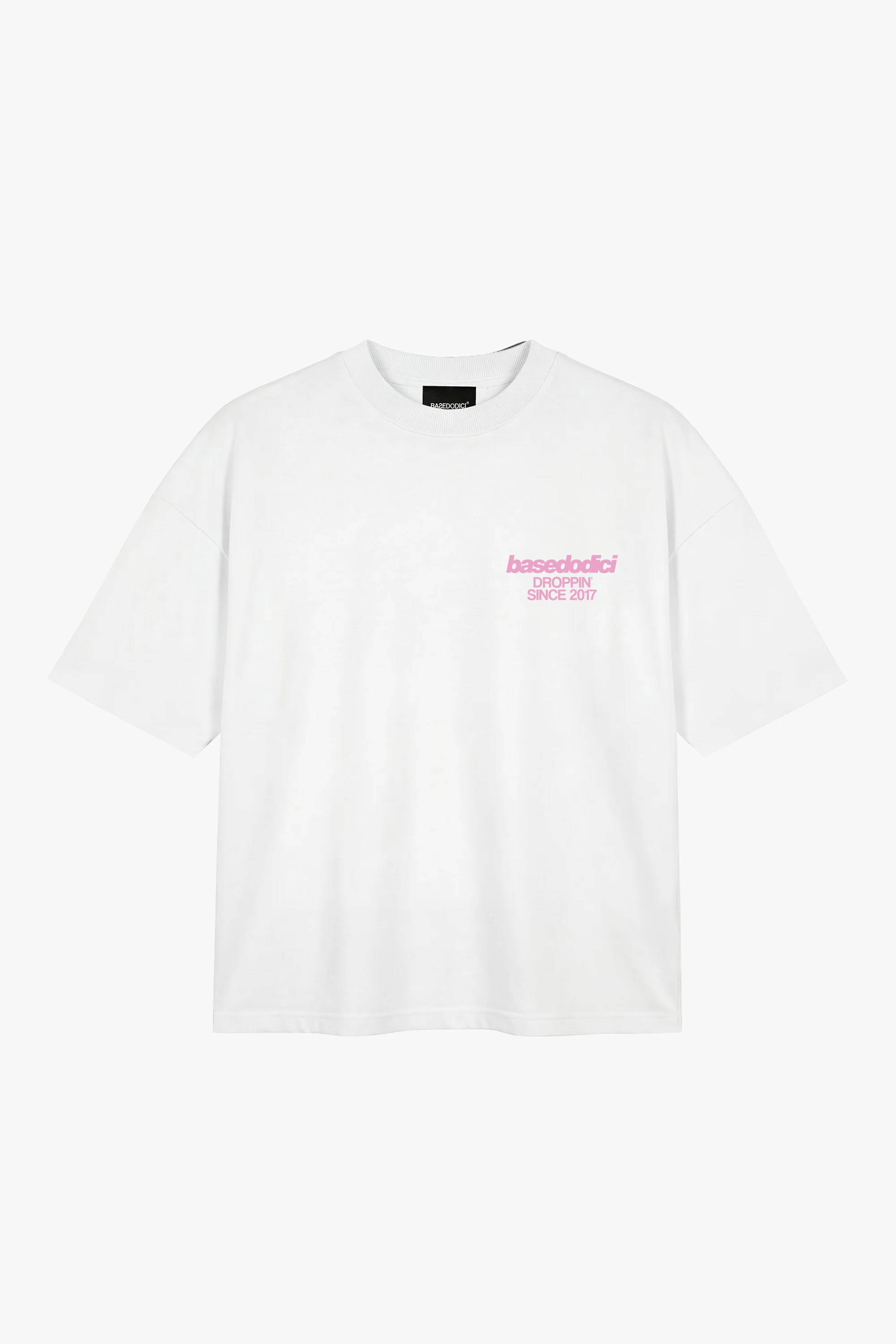 T-Shirt "COPY&PASTE" MiStaiSoffrendo White/Pink - Image 6