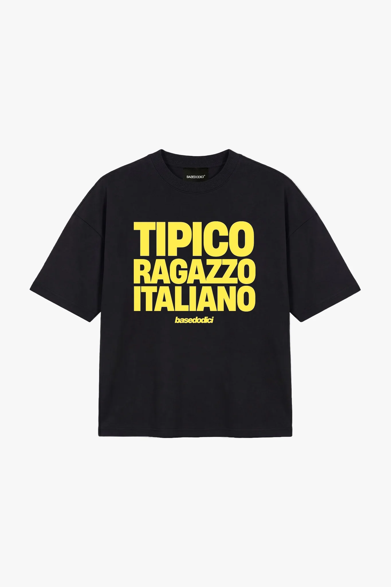 T-Shirt "COPY&PASTE" RagazzoItaliano Black/Yellow