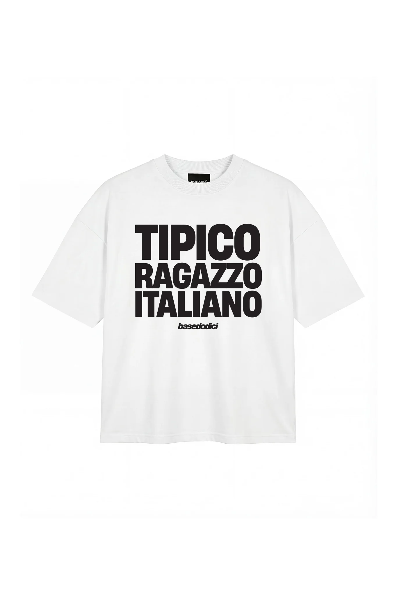 T-Shirt "COPY&PASTE" RagazzoItaliano White/Black