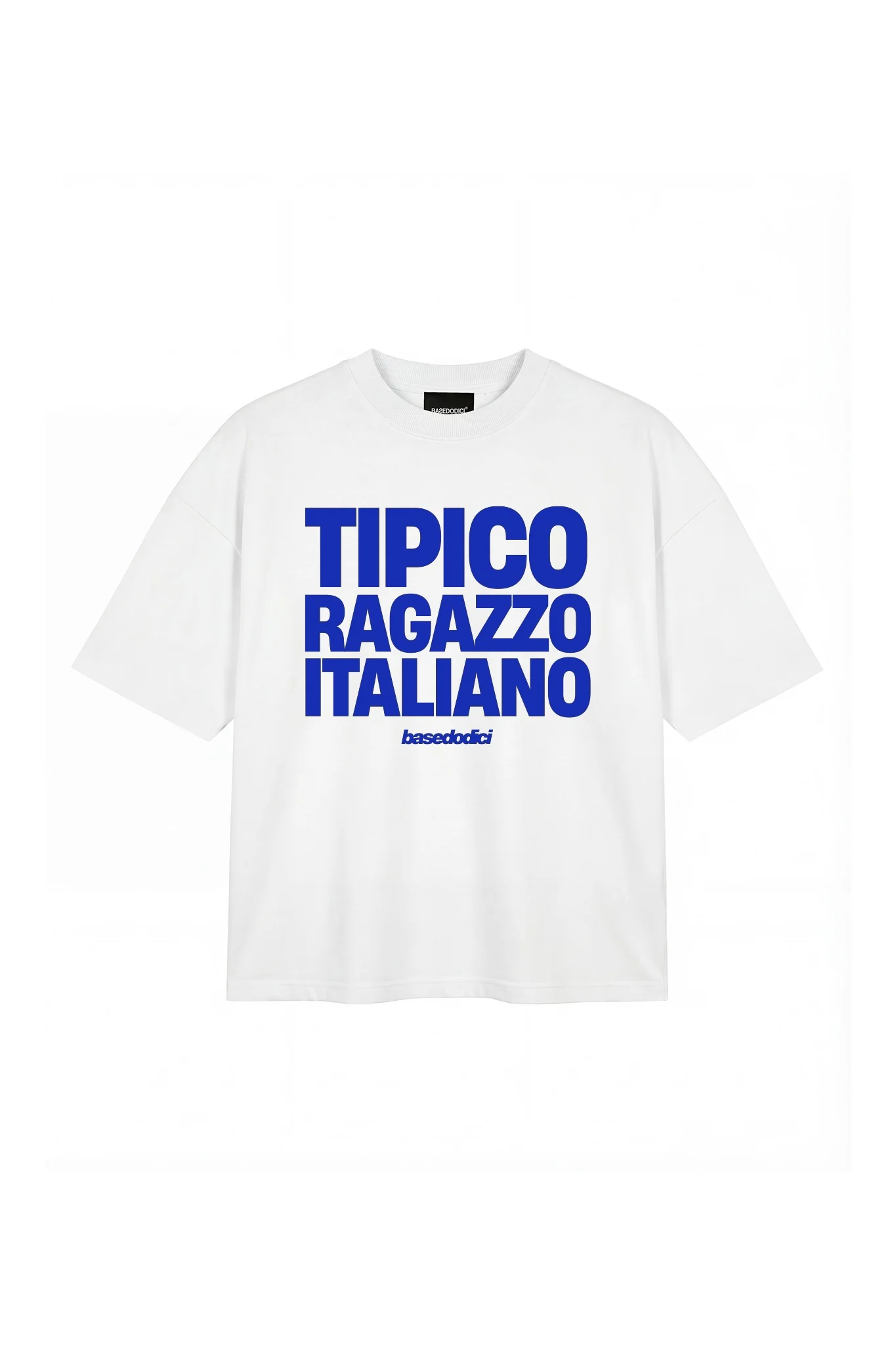T-Shirt "COPY&PASTE" RagazzoItaliano White/Blue