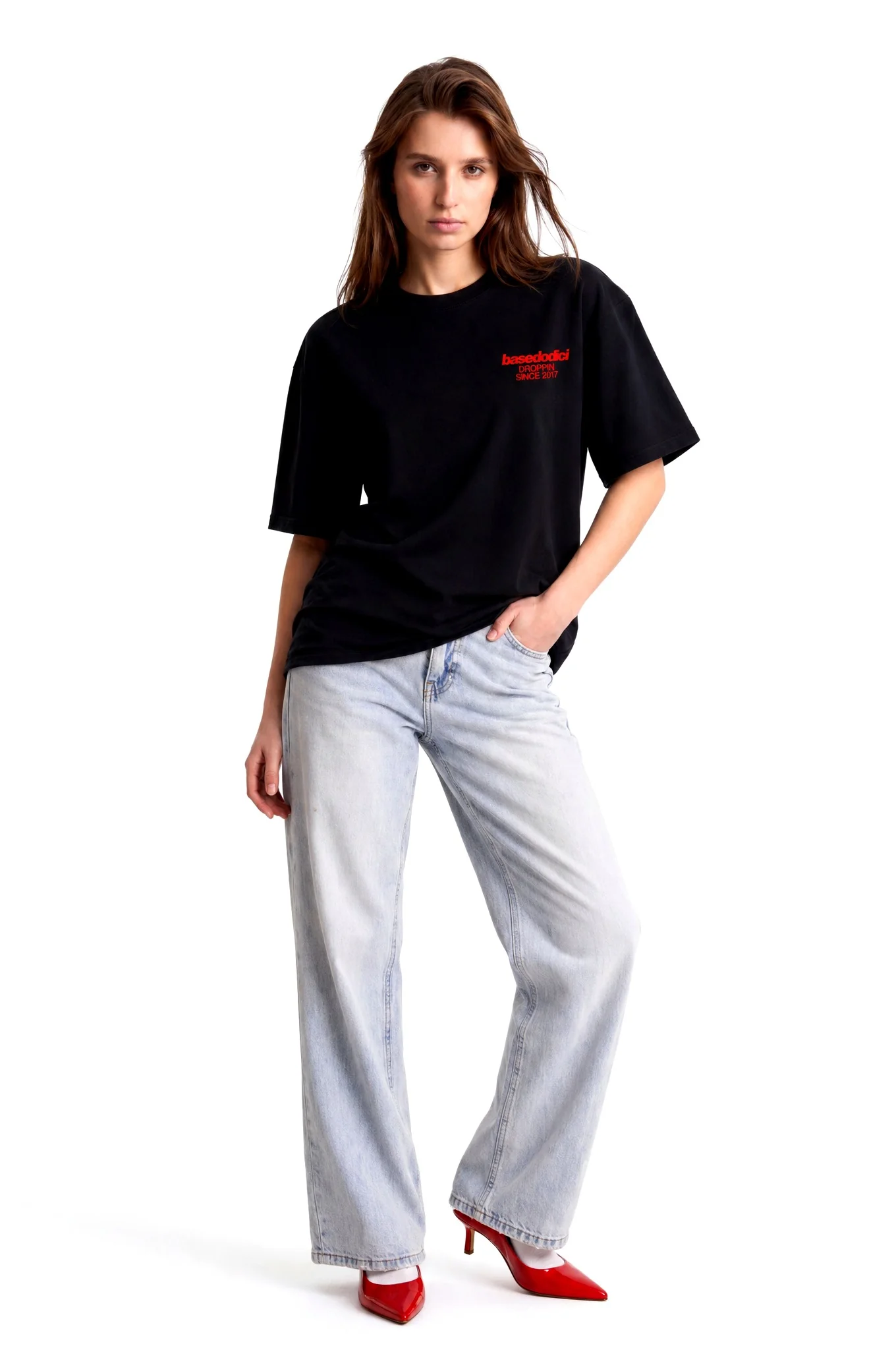 T-Shirt "COPY&PASTE" SexIsCool Black/Red - Image 10