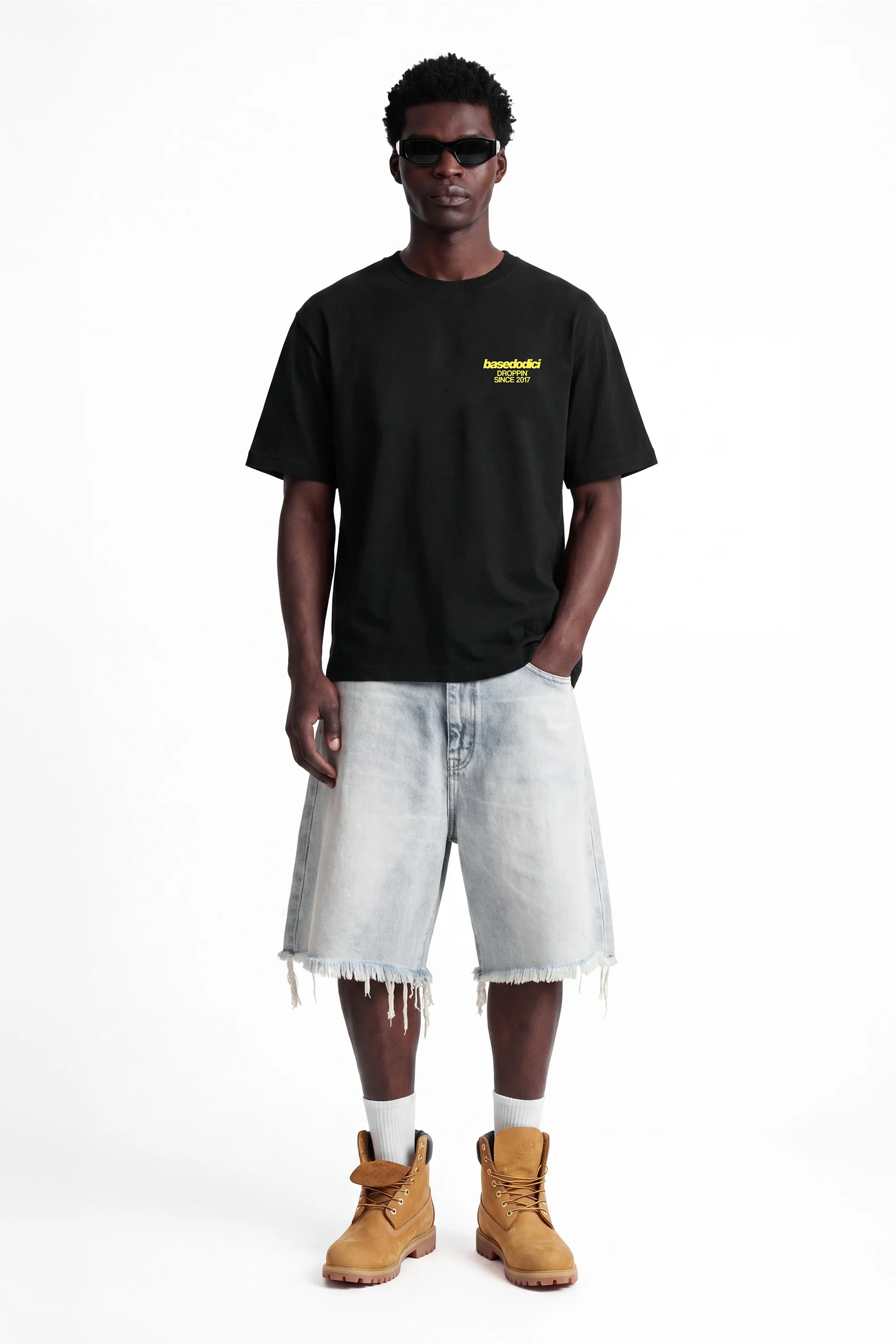 T-Shirt "COPY&PASTE" SexIsCool Black/Yellow - Image 8