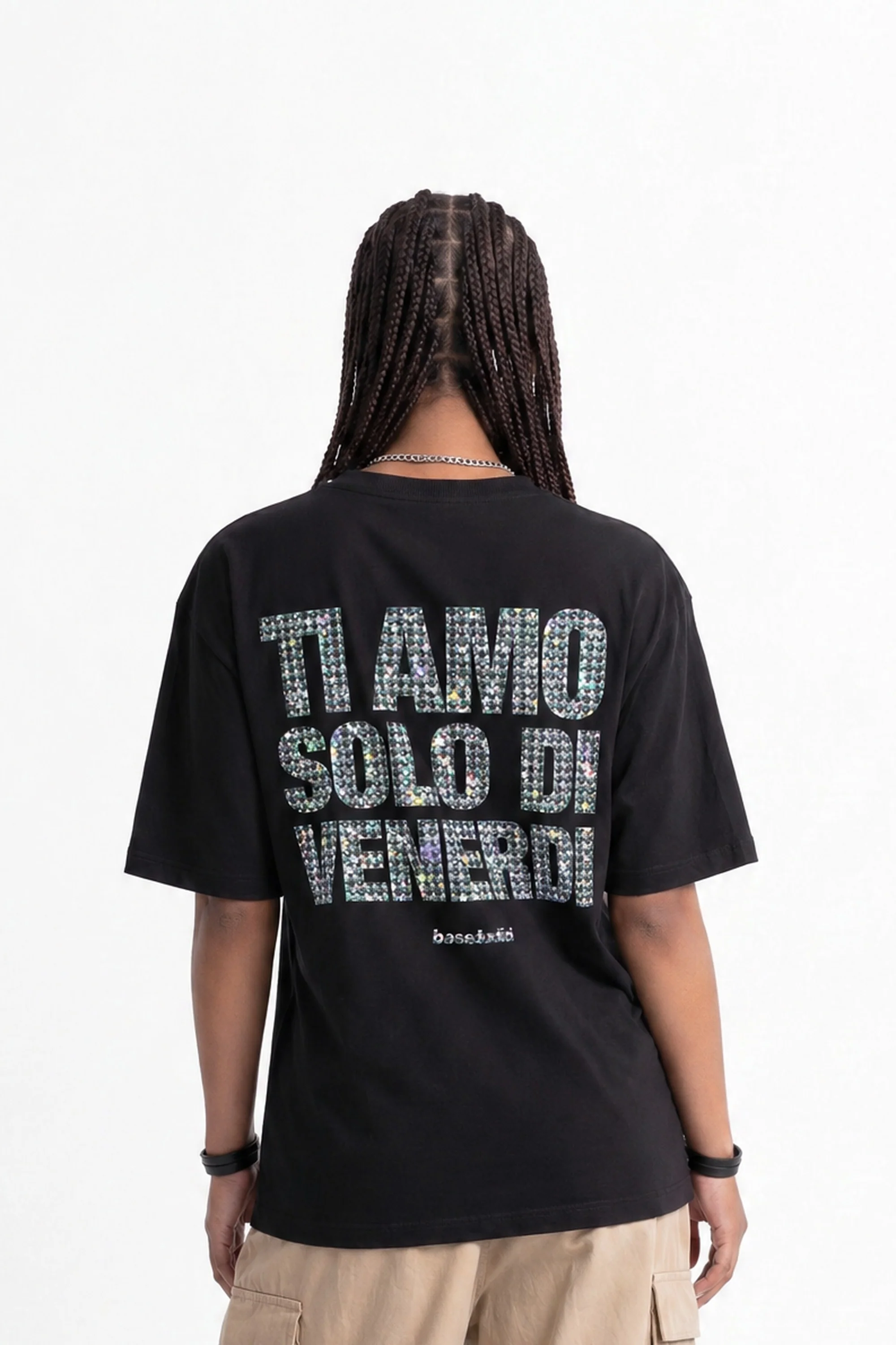 T-Shirt "COPY&PASTE" TiAmoVenerdì Black/Grillz