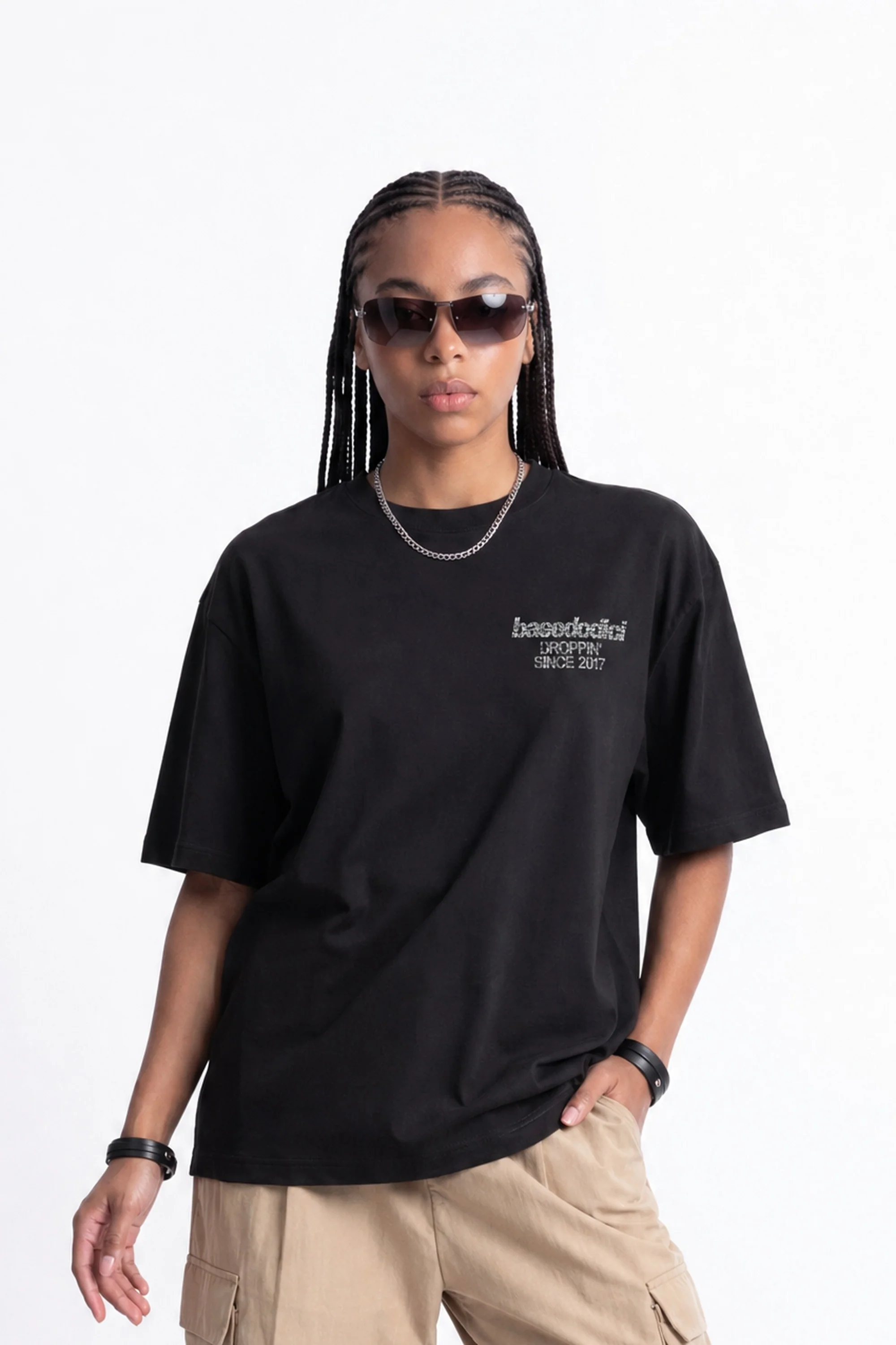 T-Shirt "COPY&PASTE" TiAmoVenerdì Black/Grillz - Image 3