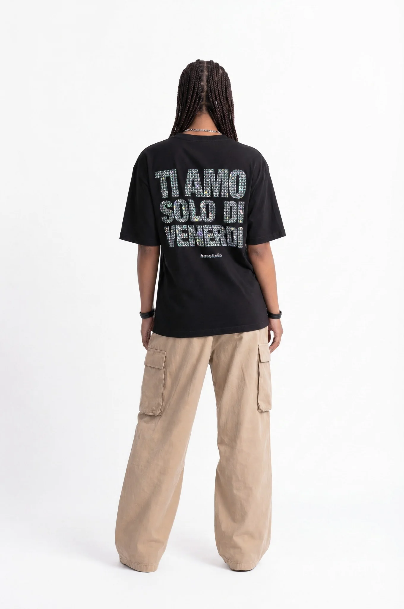 T-Shirt "COPY&PASTE" TiAmoVenerdì Black/Grillz - Image 7