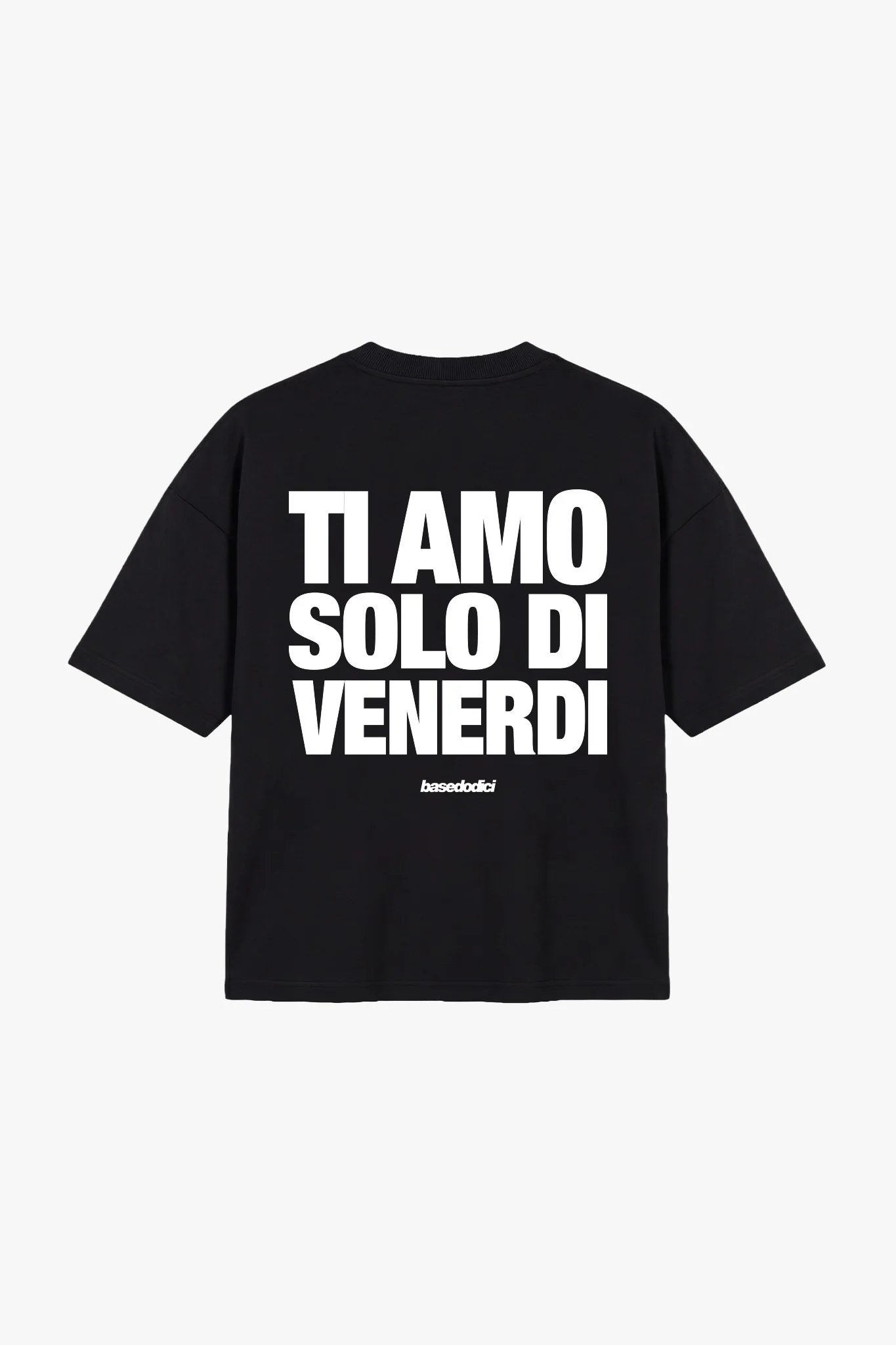 T-Shirt "COPY&PASTE" TiAmoVenerdì Black/White