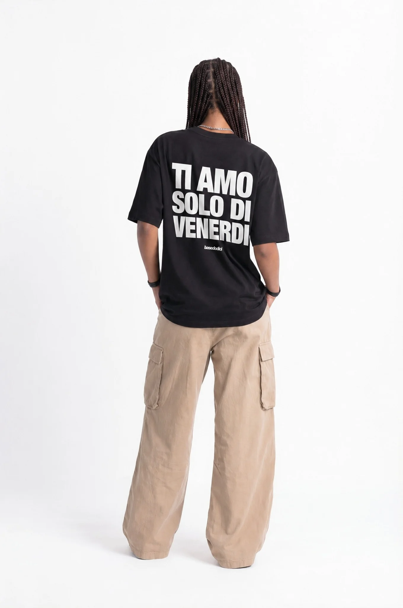 T-Shirt "COPY&PASTE" TiAmoVenerdì Black/White - Image 9