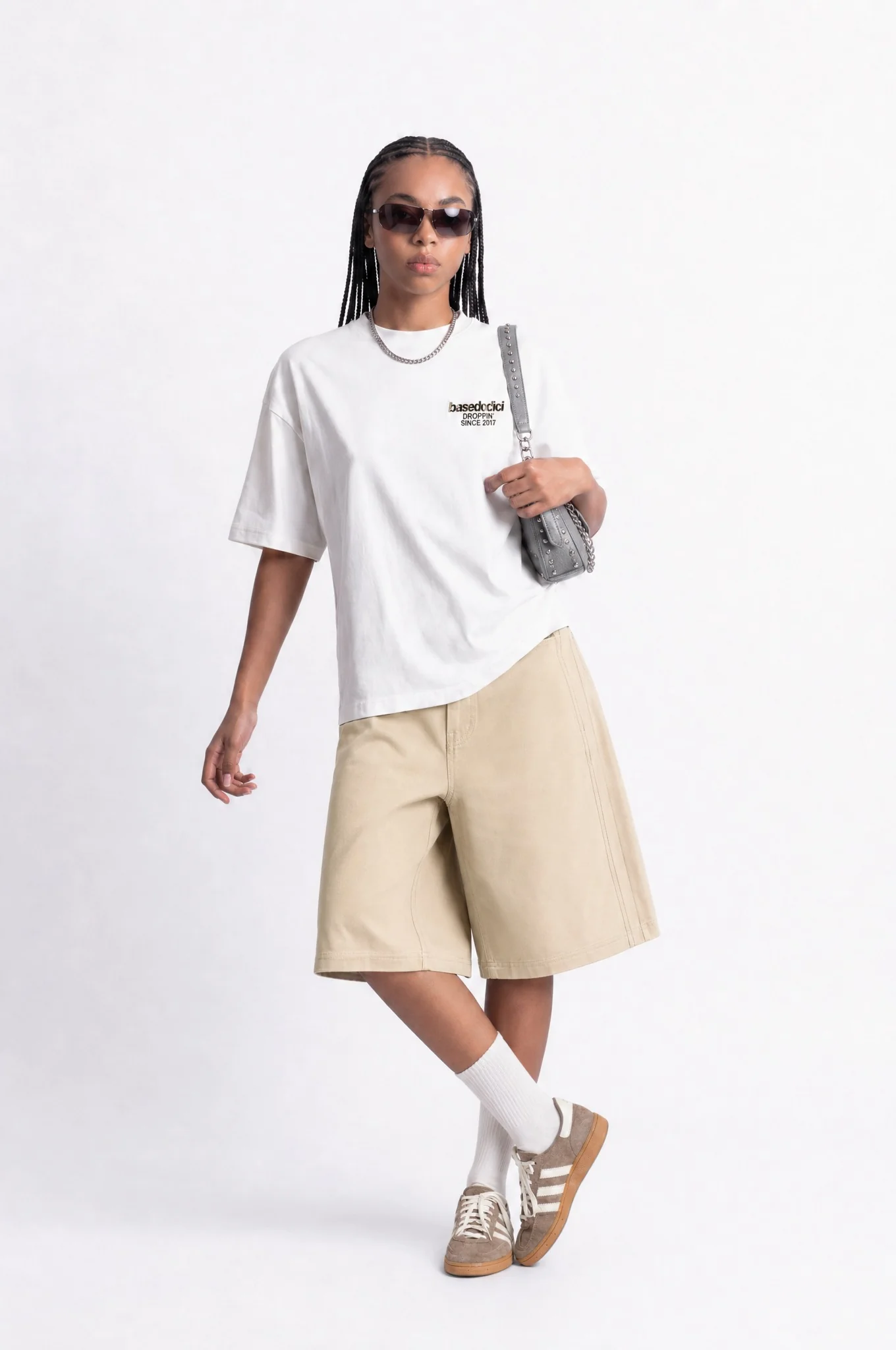 T-Shirt "COPY&PASTE" TiAmoVenerdì White/Animalier - Image 8