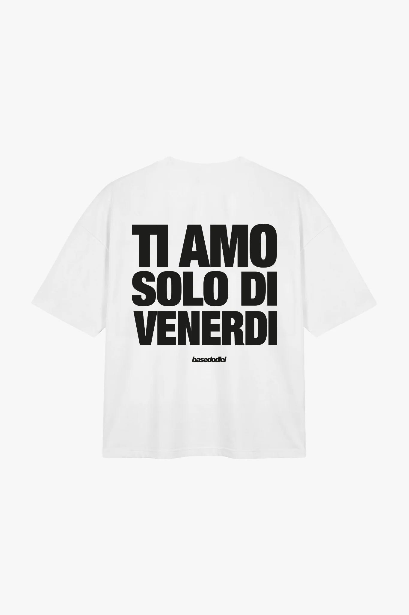 T-Shirt "COPY&PASTE" TiAmoVenerdì White/Black