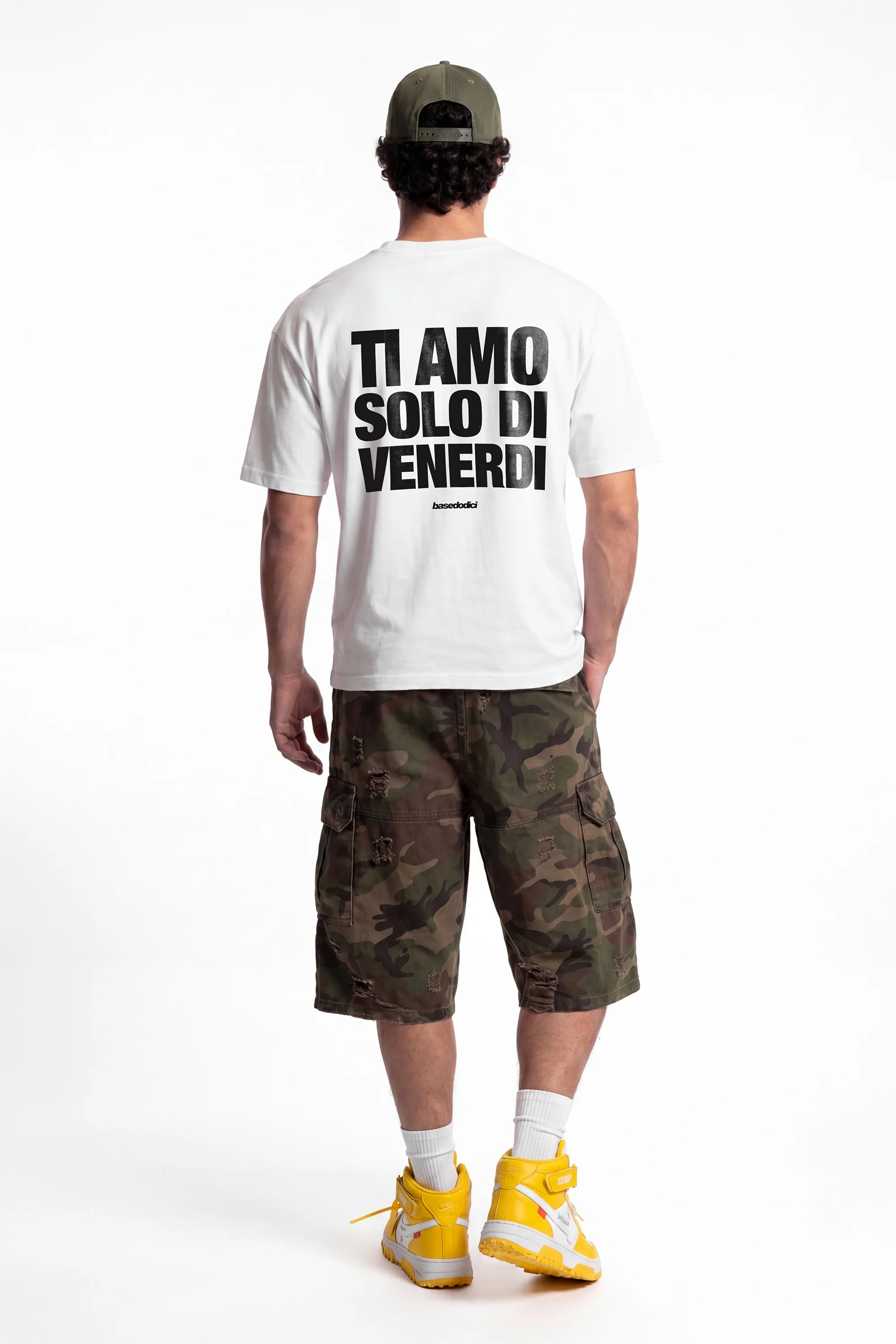 T-Shirt "COPY&PASTE" TiAmoVenerdì White/Black - Image 7
