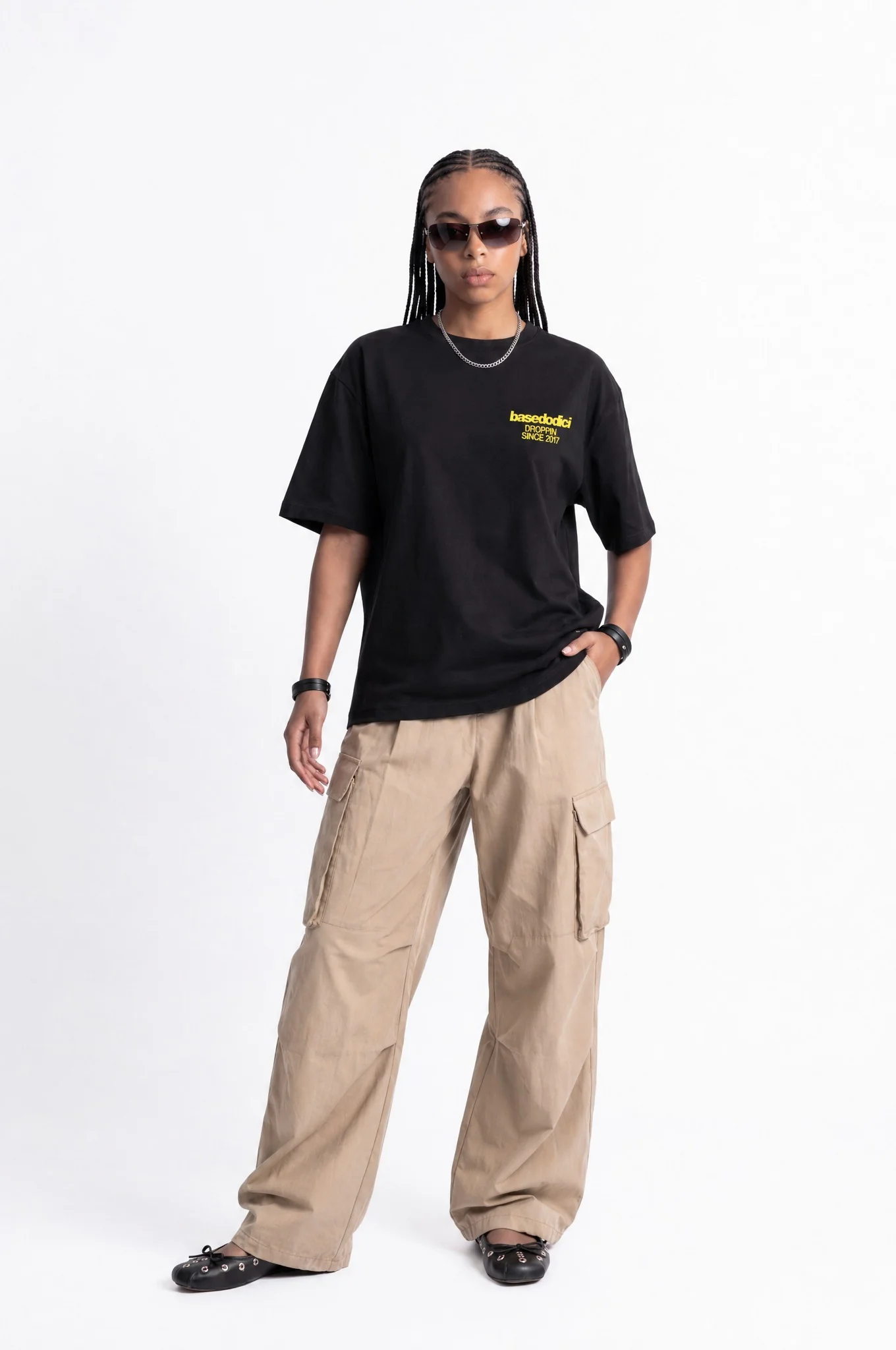 T-Shirt "COPY&PASTE" TuttiCopioni Black/Yellow - Image 10