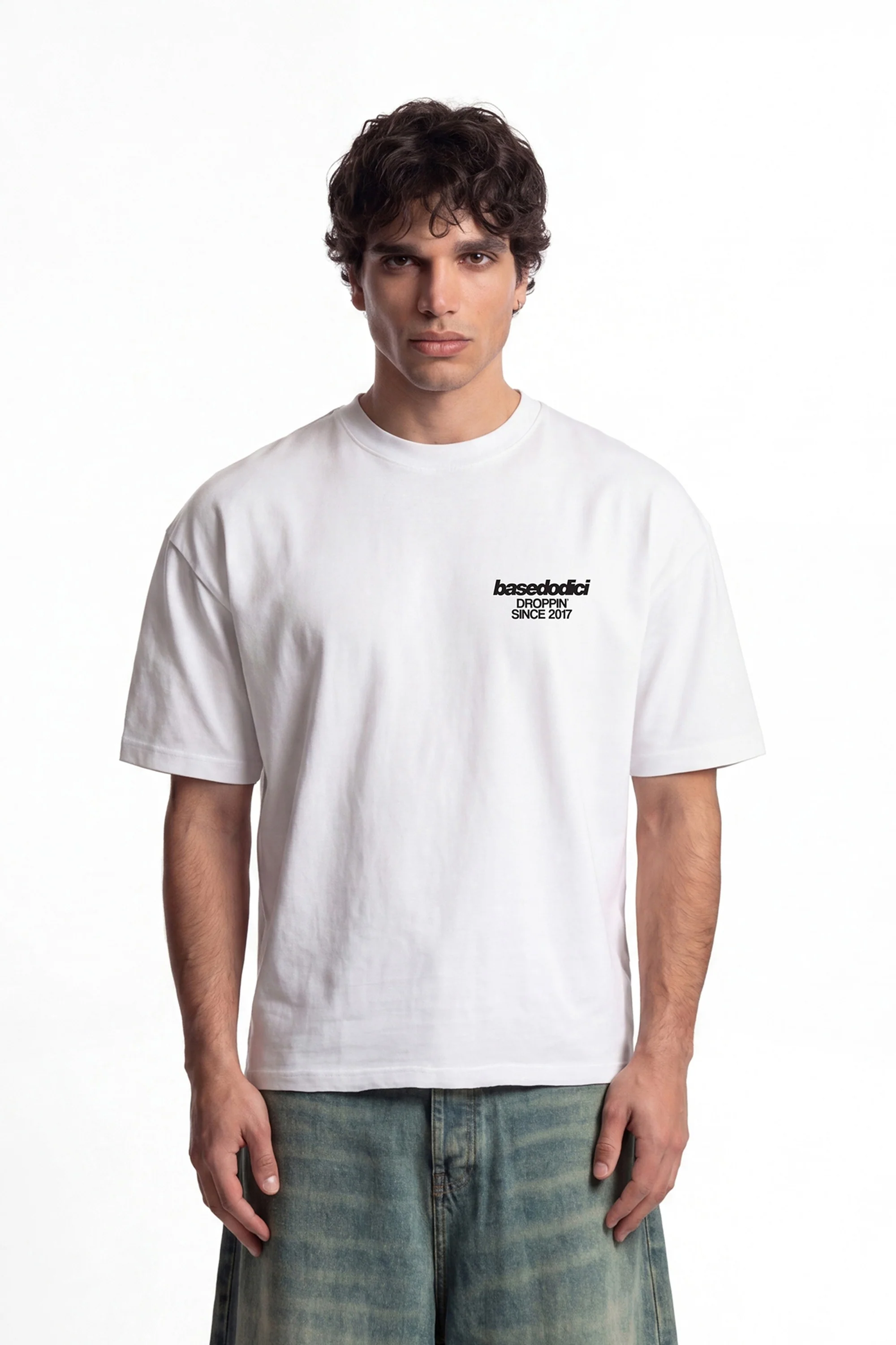 T-Shirt "COPY&PASTE" TuttiCopioni White/Black - Image 3