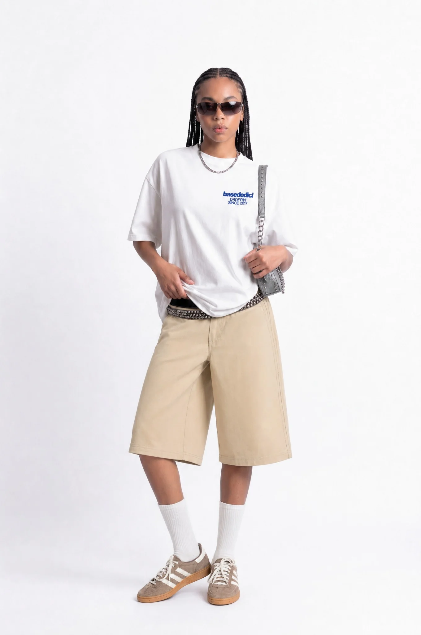T-Shirt "COPY&PASTE" TuttiCopioni White/Blue - Image 10