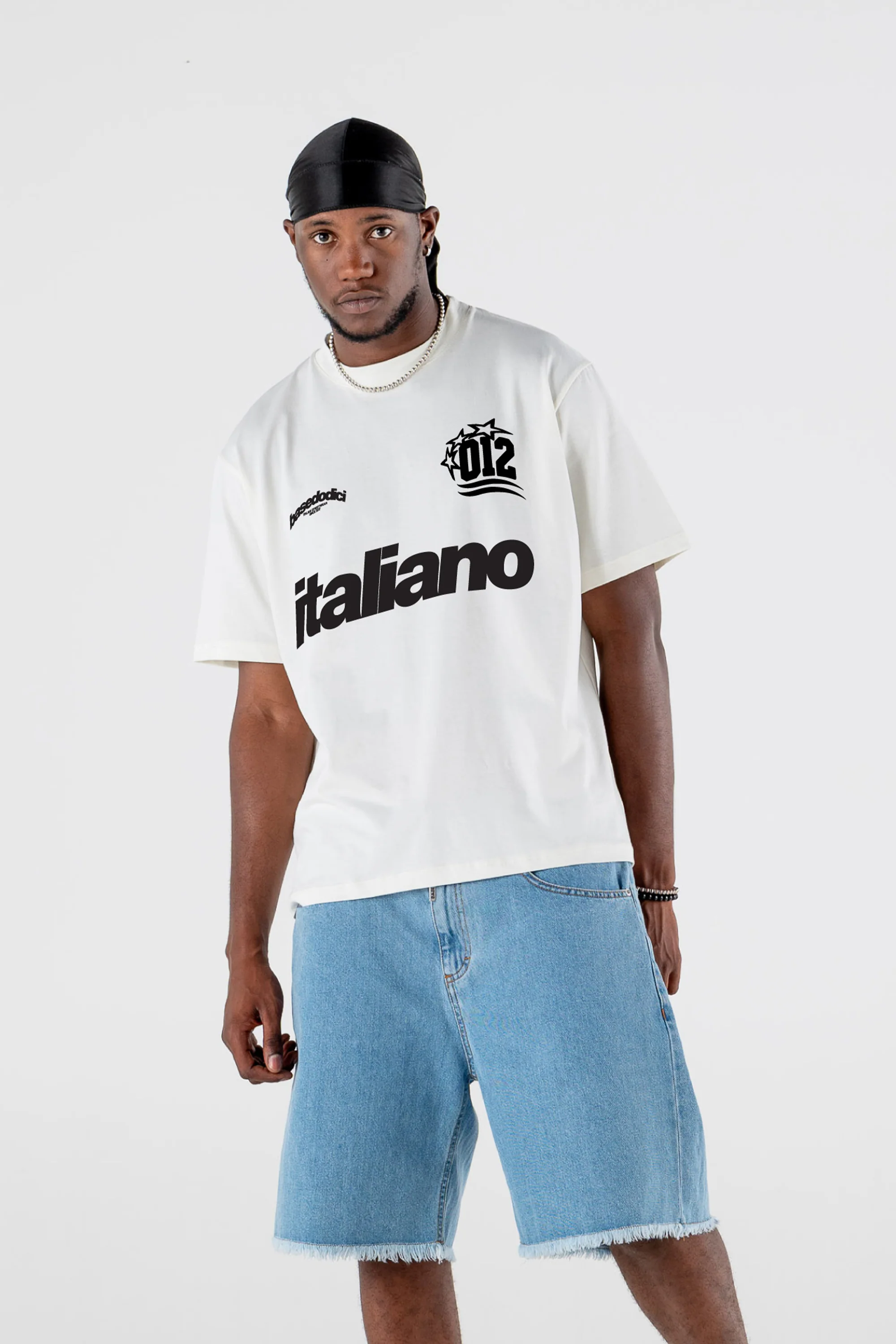 T-Shirt "CRUEL SEASON" Italiano White - Image 2