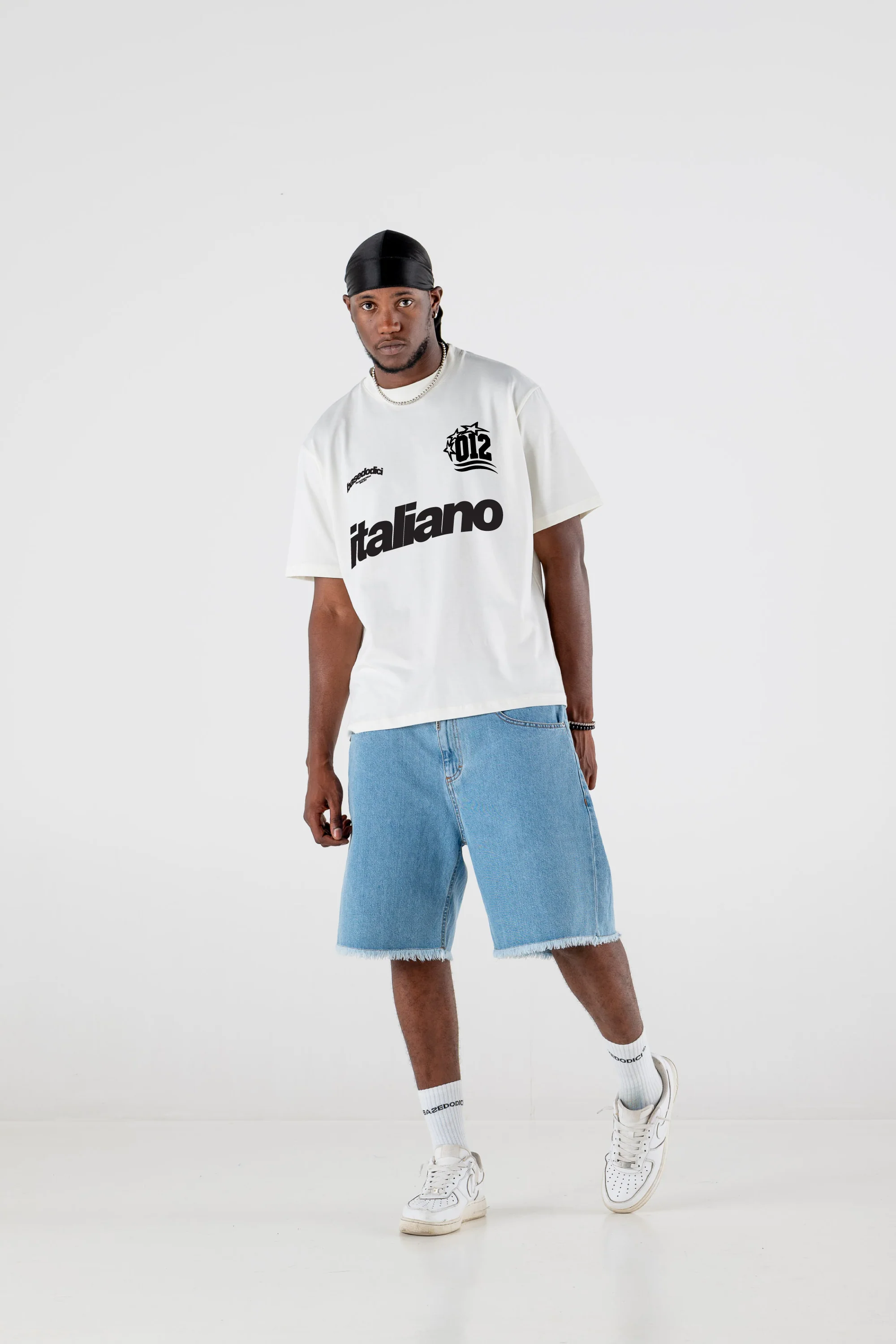 T-Shirt "CRUEL SEASON" Italiano White - Image 4