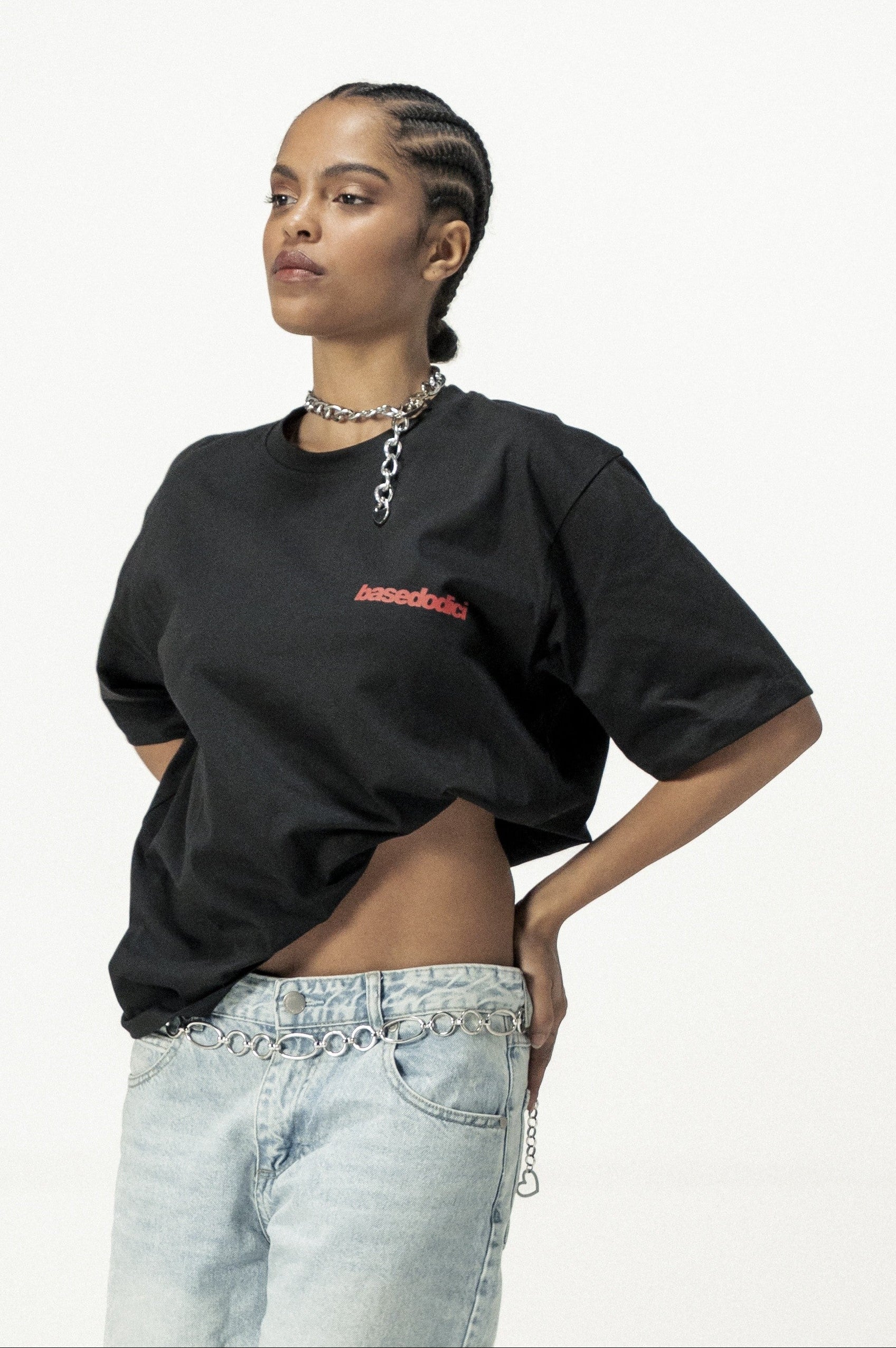 T-Shirt "DIVA" KissMe Black - Image 6