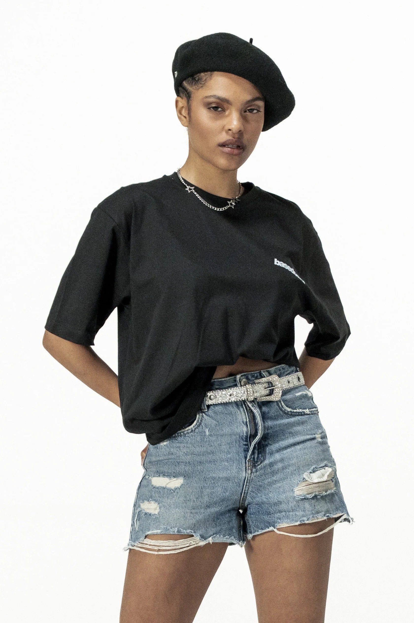 T-Shirt "DIVA" PrettyGirls Black/White - Image 8