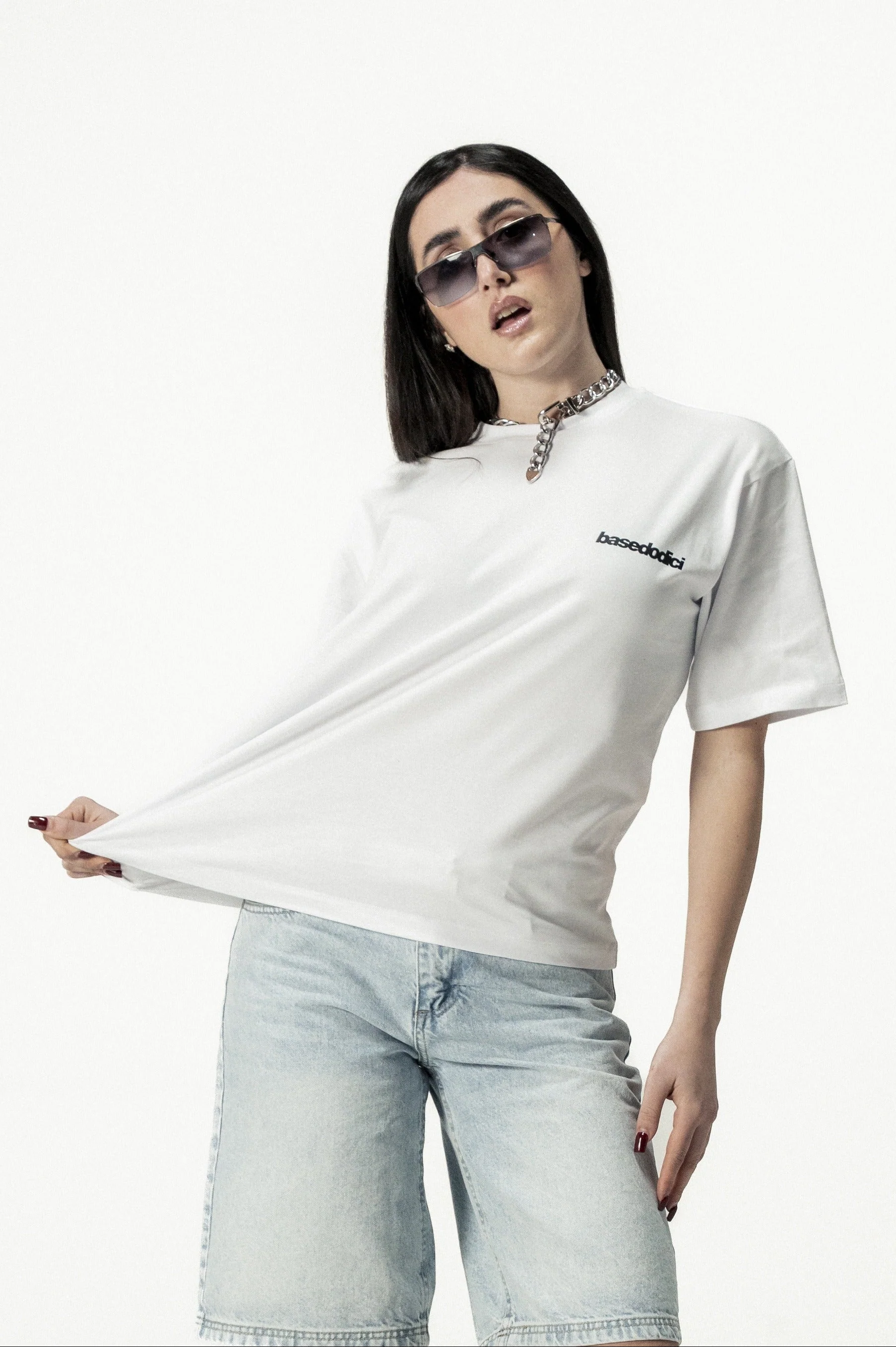 T-Shirt "DIVA" PrettyGirls White/Black - Image 9