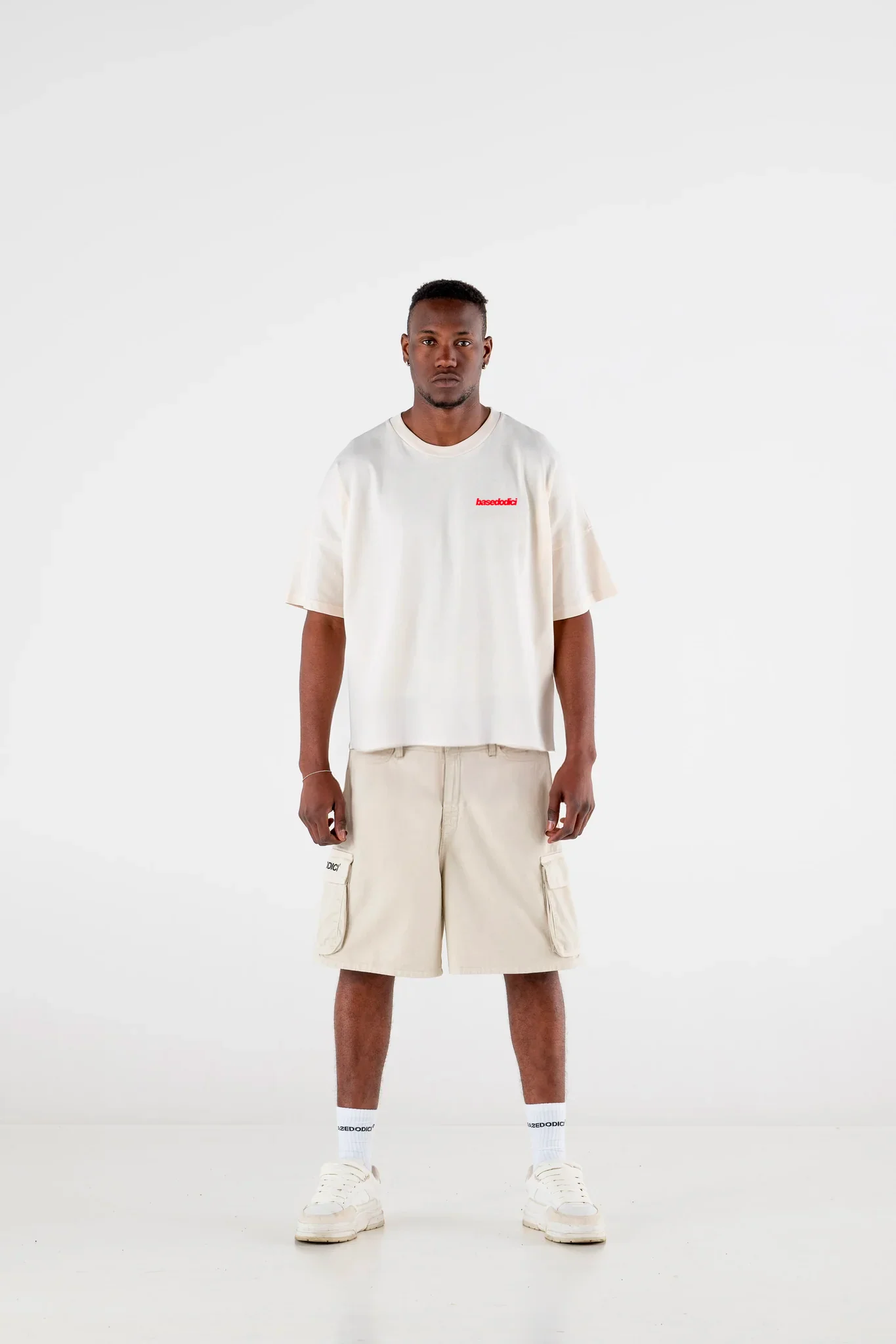 T-Shirt "CRUEL SEASON" Italiano White/Red - Image 3