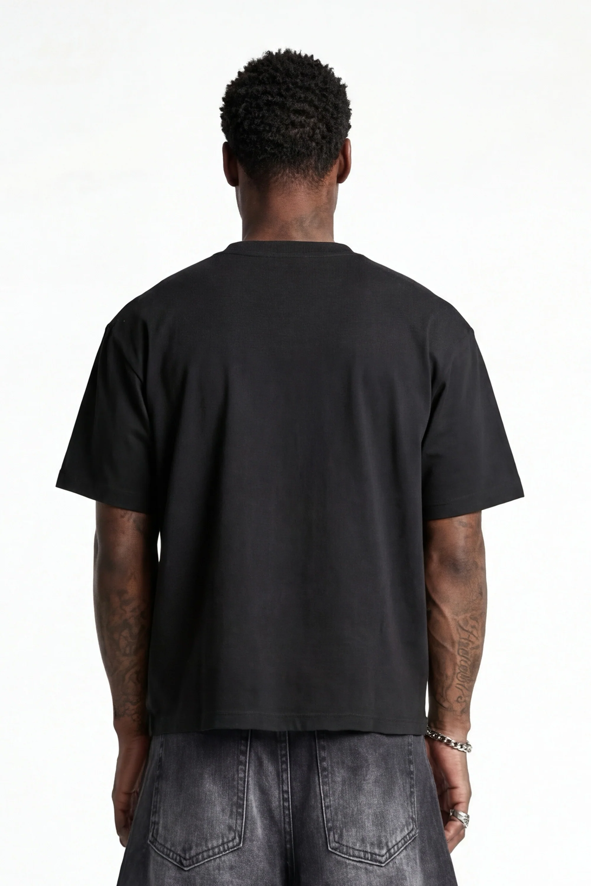 T-Shirt "FOR DREAMERS" Kiss Black - Image 3