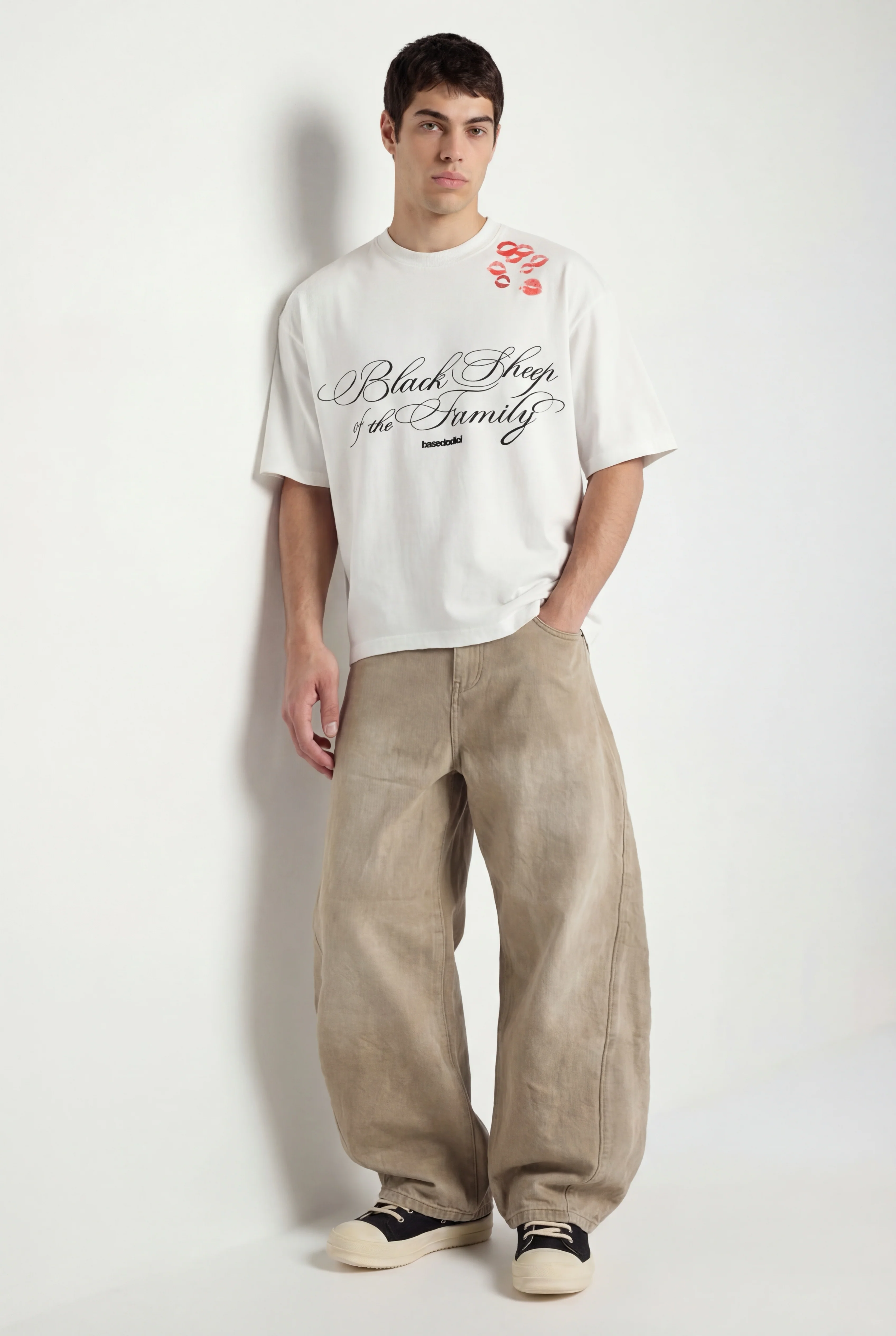T-Shirt "FOR DREAMERS" Kiss White - Image 6