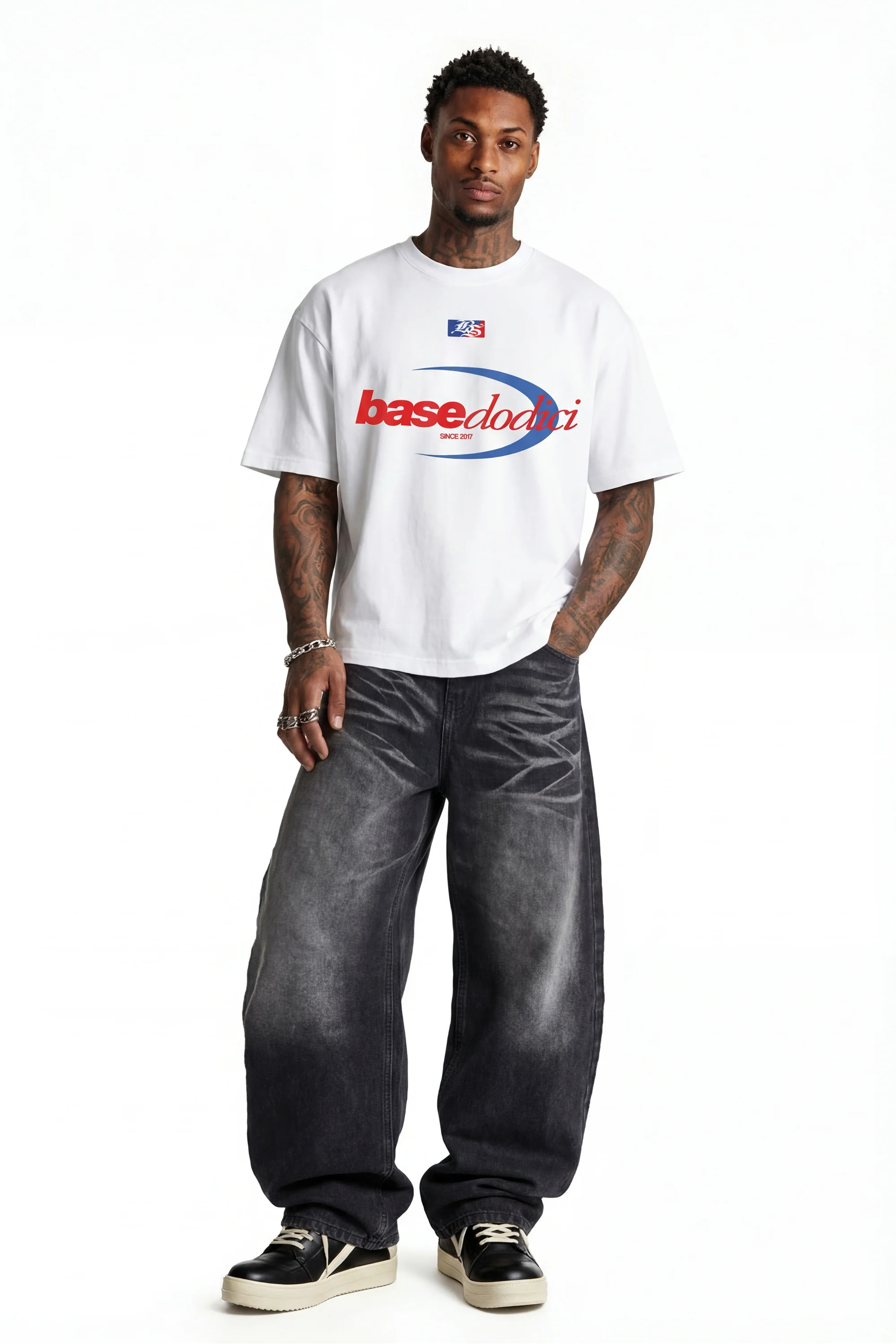 T-Shirt "FOR DREAMERS" Logo White - Image 5