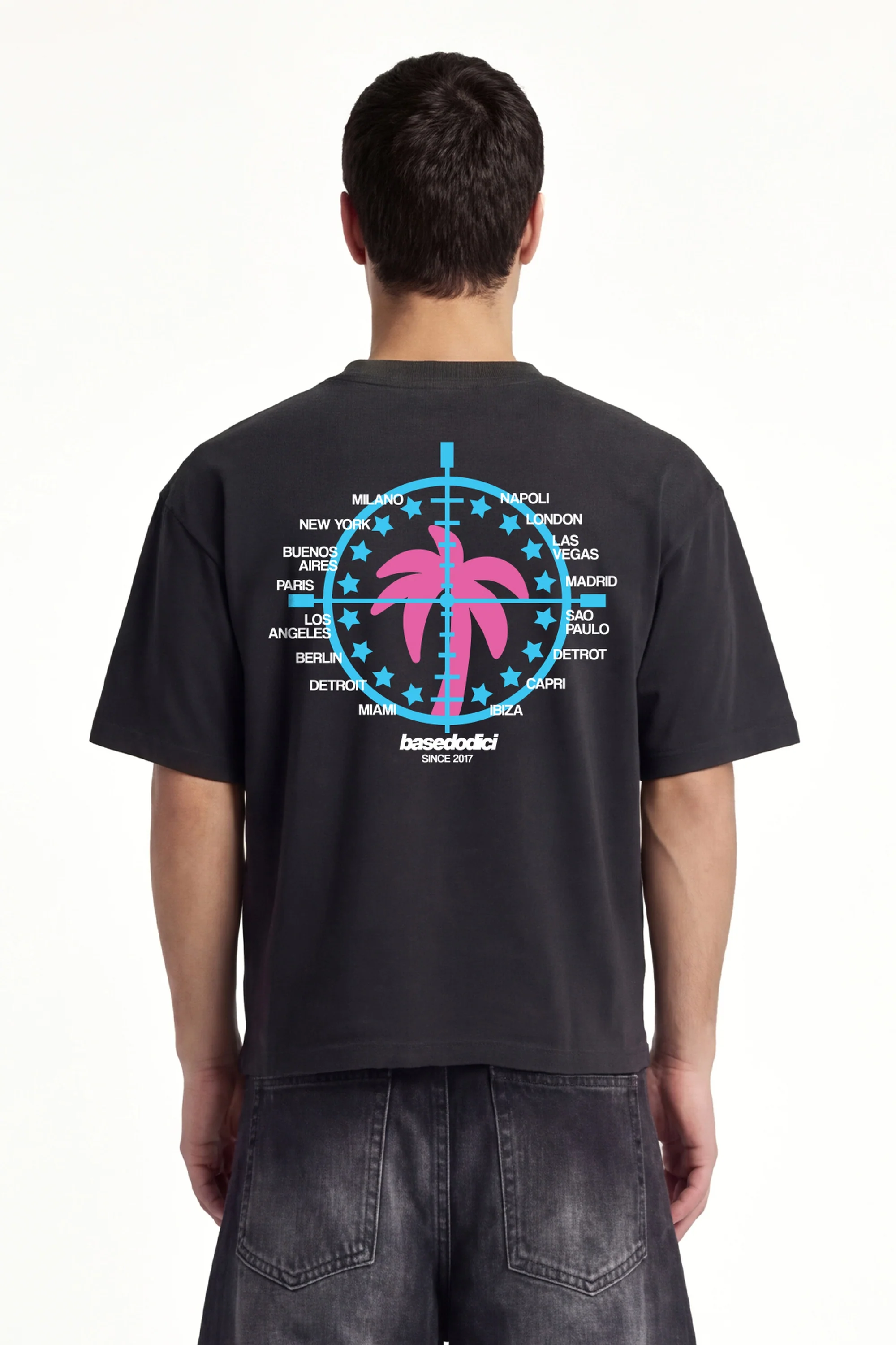 T-Shirt "FOR DREAMERS" Tour Black - Image 2