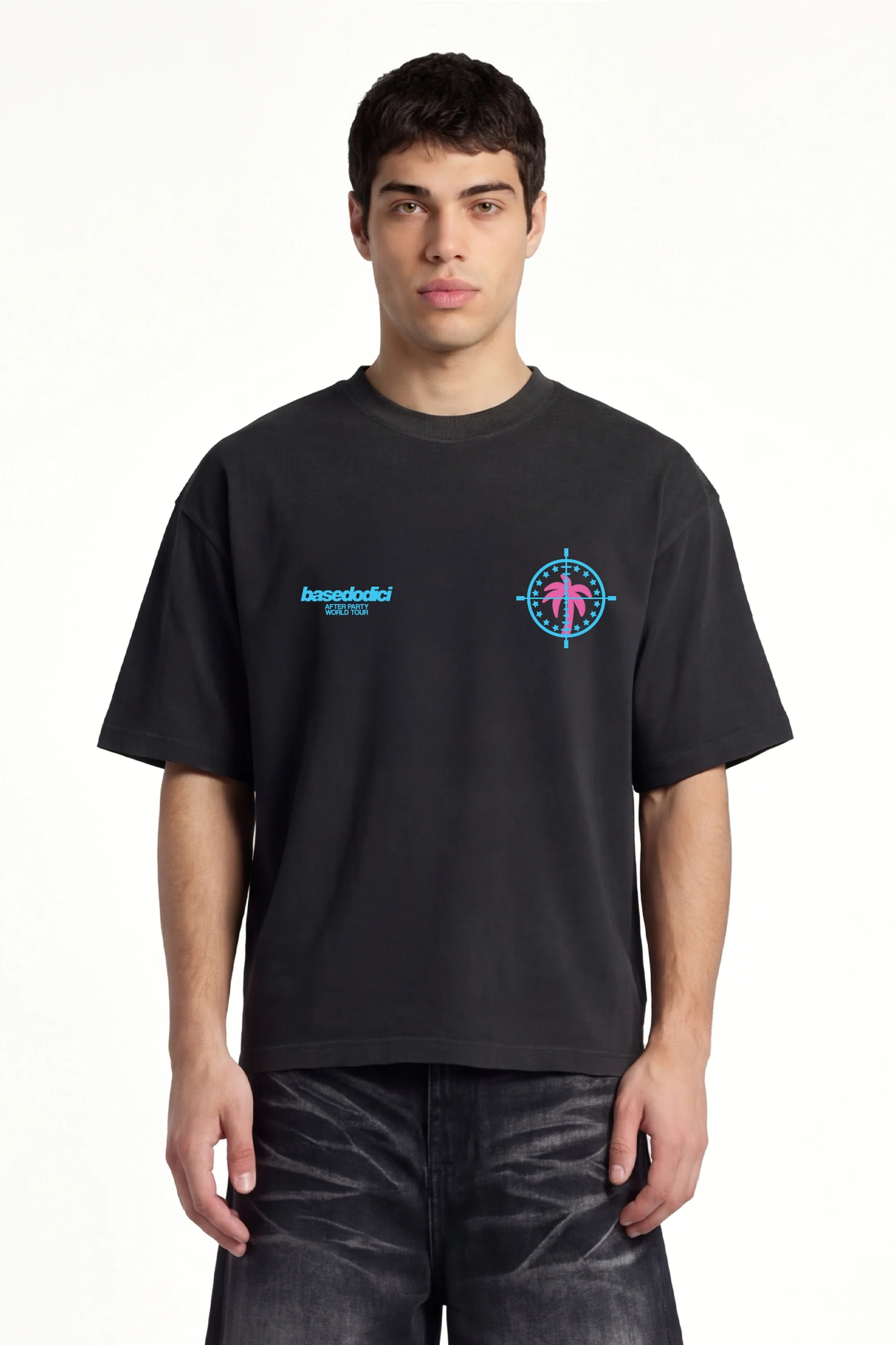 T-Shirt "FOR DREAMERS" Tour Black - Image 3