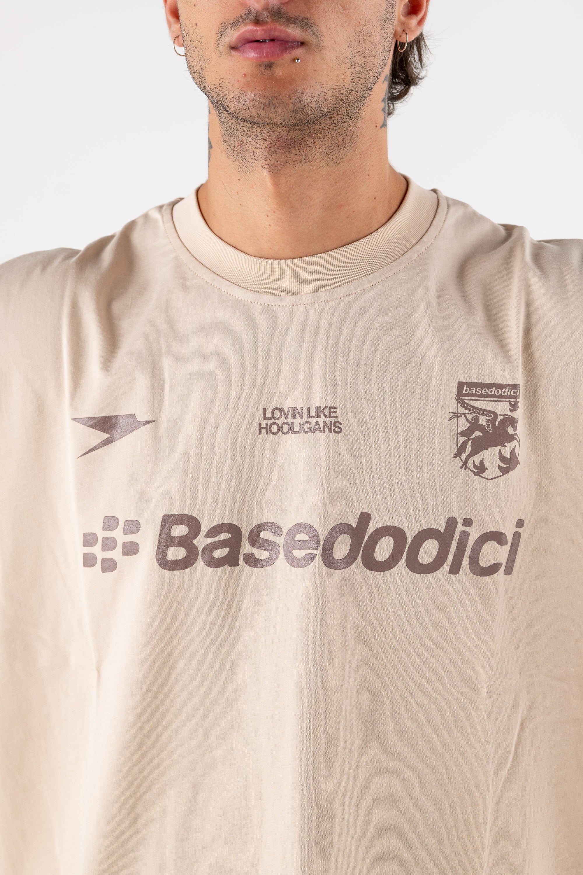 T-Shirt "DE LA RUE À LA RUE" Club Beige - Image 4