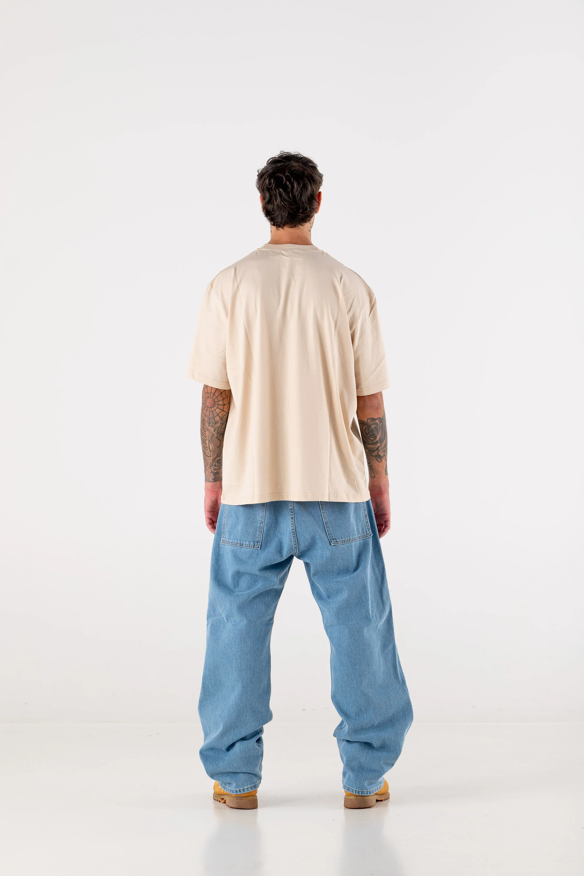 T-Shirt "DE LA RUE À LA RUE" Club Beige - Image 7