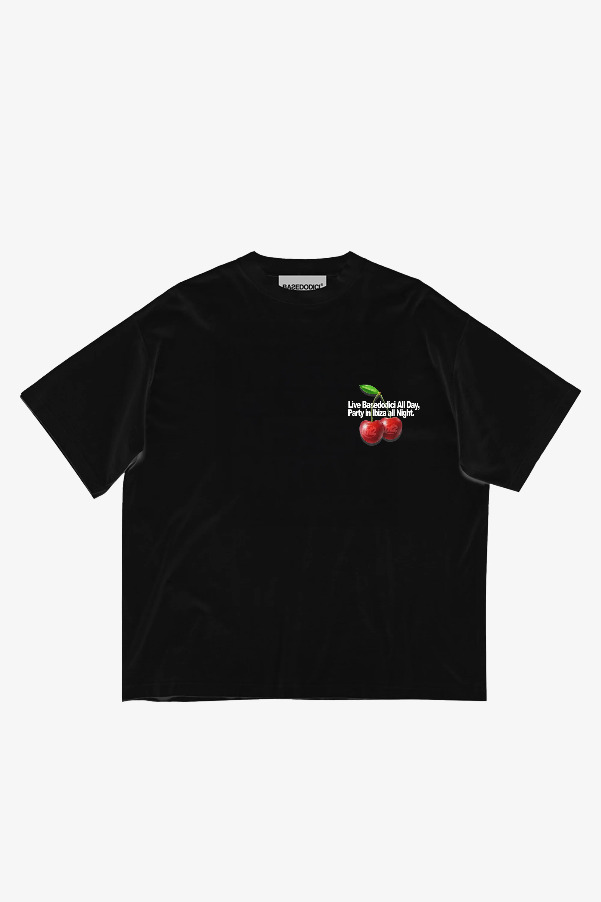 T-Shirt "IBIZA" Cherry Black - Image 4