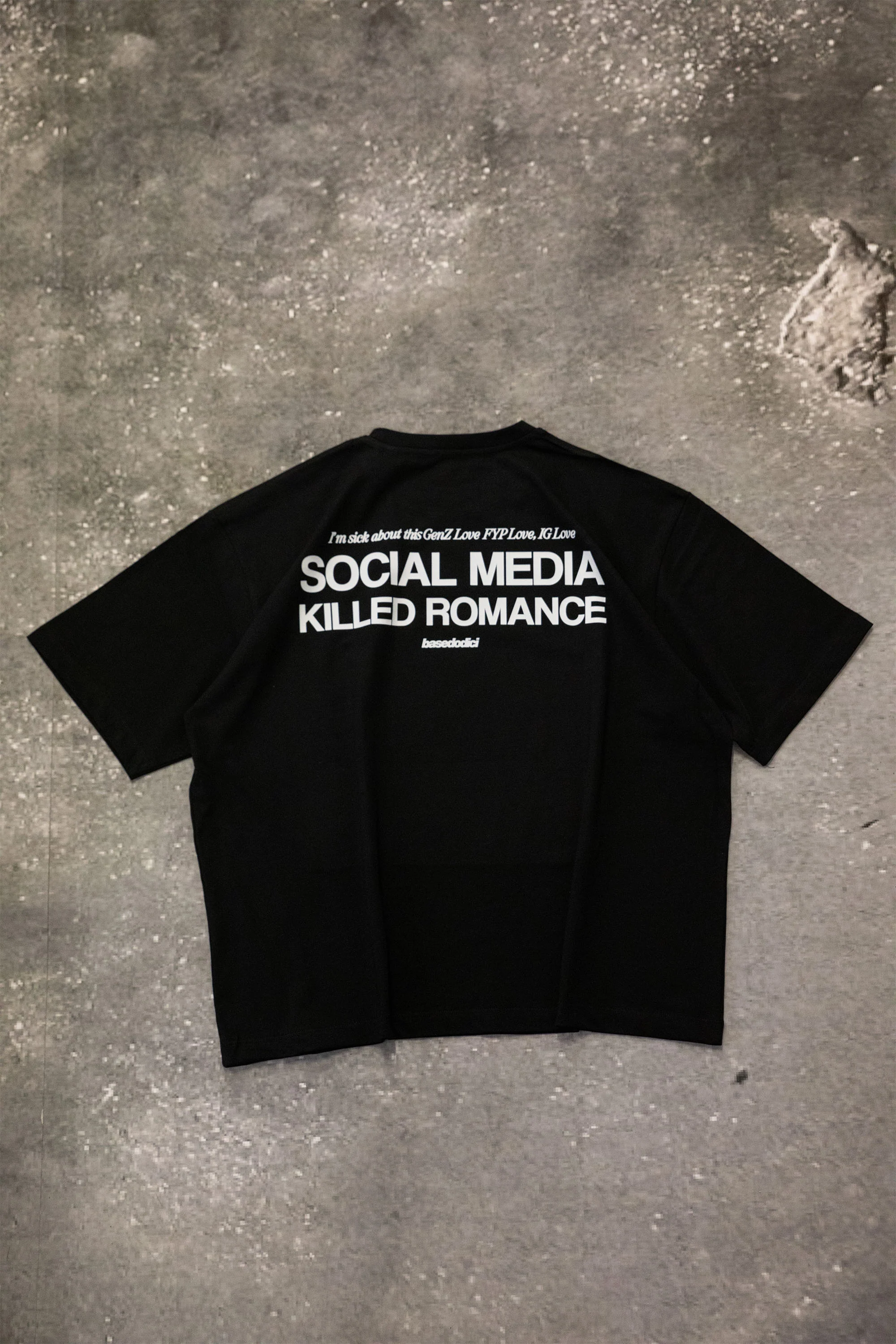 T-Shirt "KILLED ROMANCE" Black - Image 6