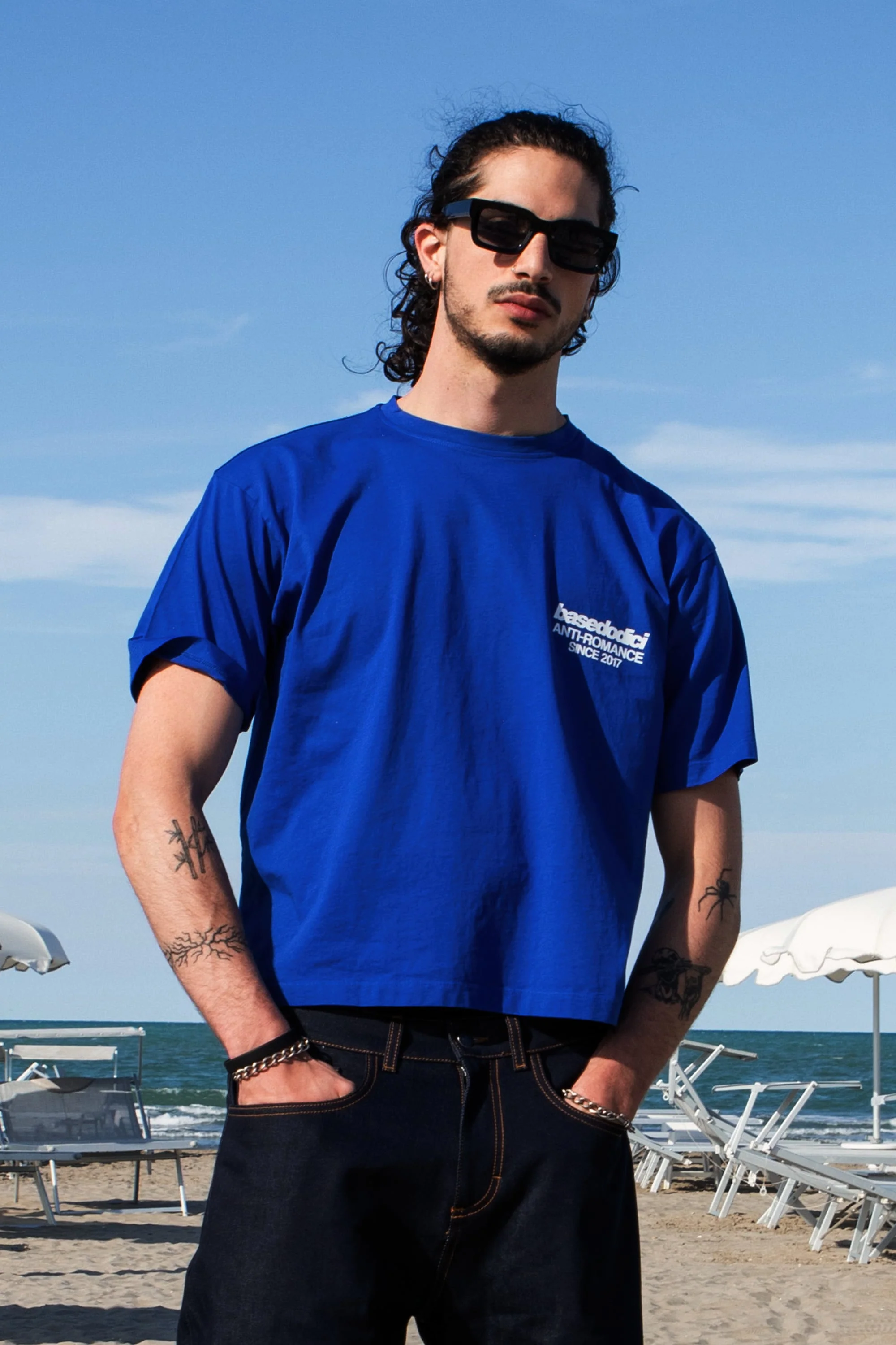 T-Shirt "KILLED ROMANCE" Blue - Image 6