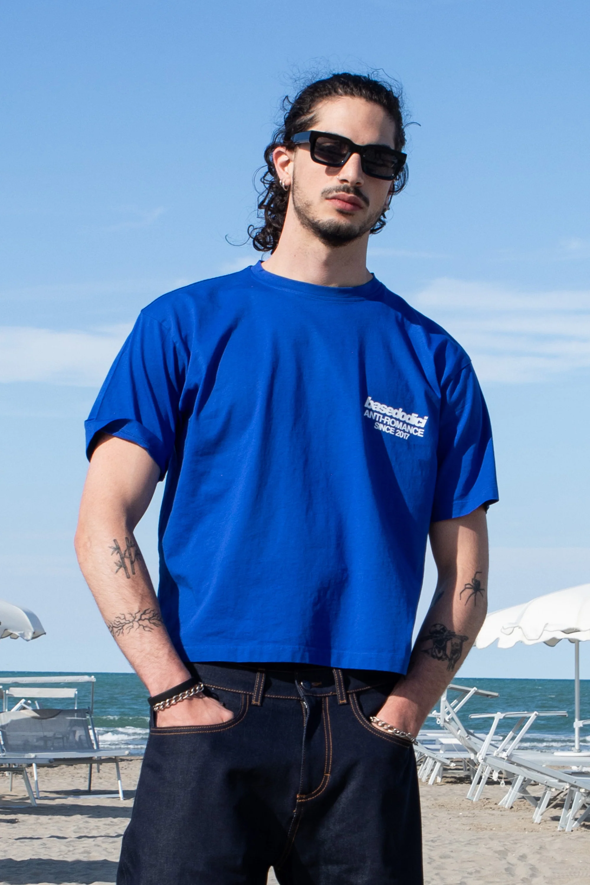 T-Shirt "KILLED ROMANCE" Blue - Image 8