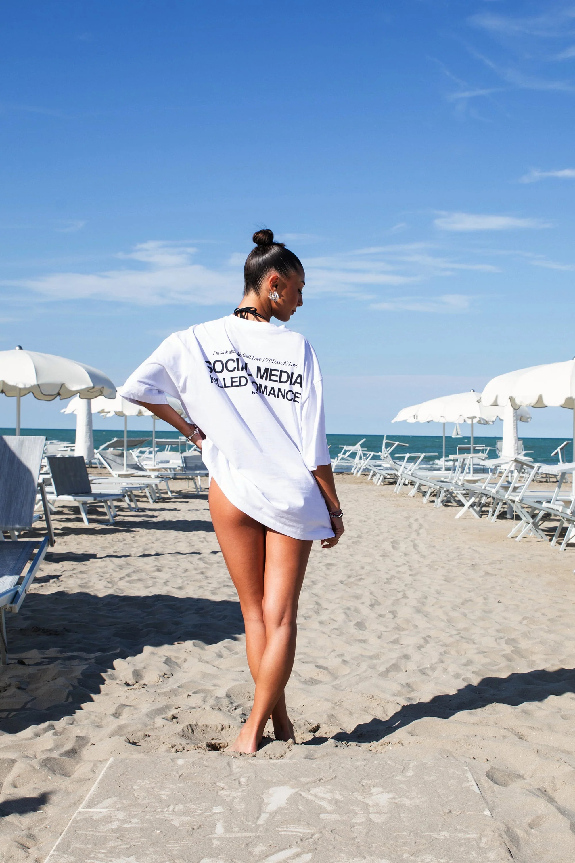 T-Shirt "KILLED ROMANCE" White - Image 10