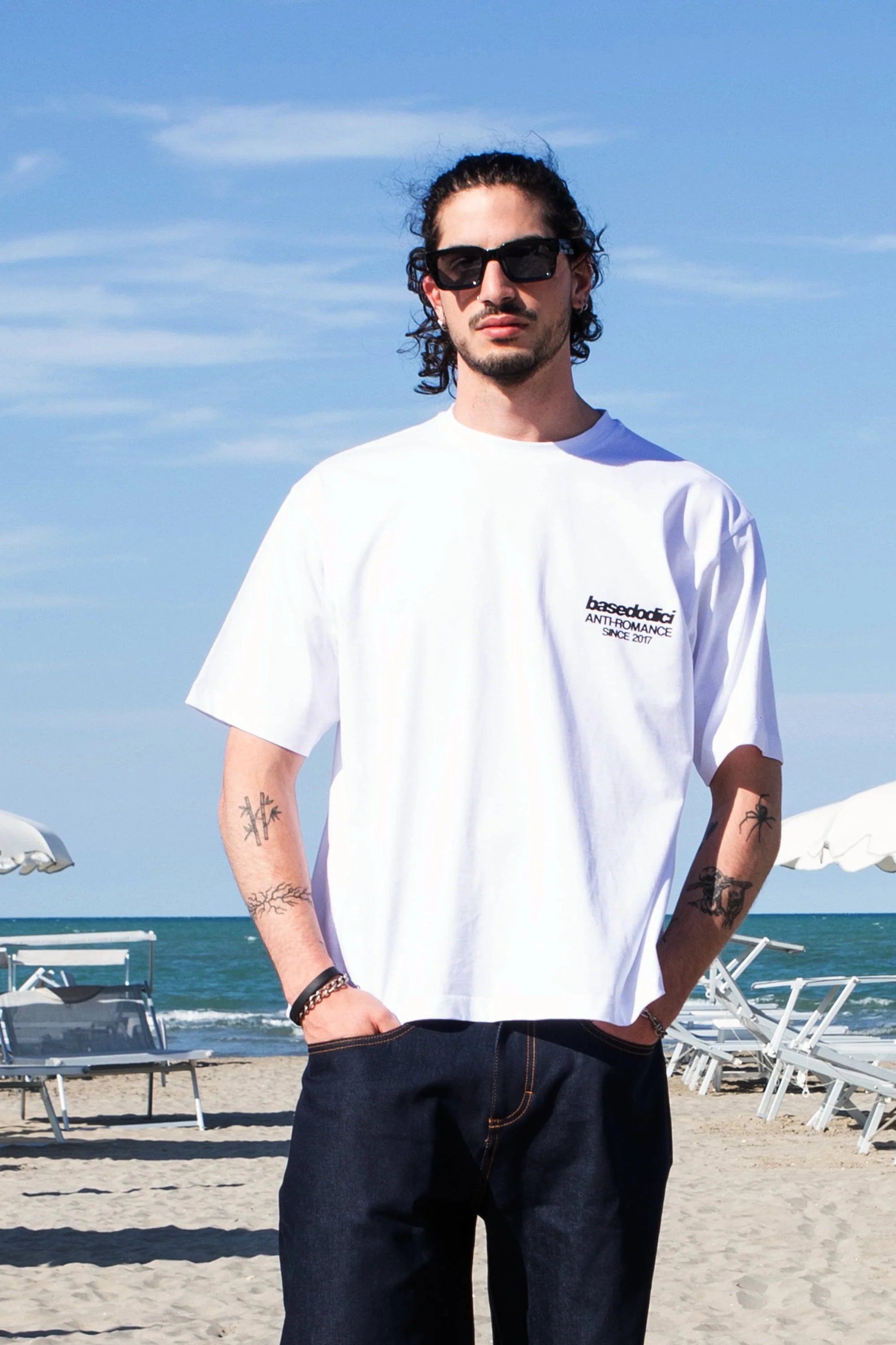 T-Shirt "KILLED ROMANCE" White - Image 6