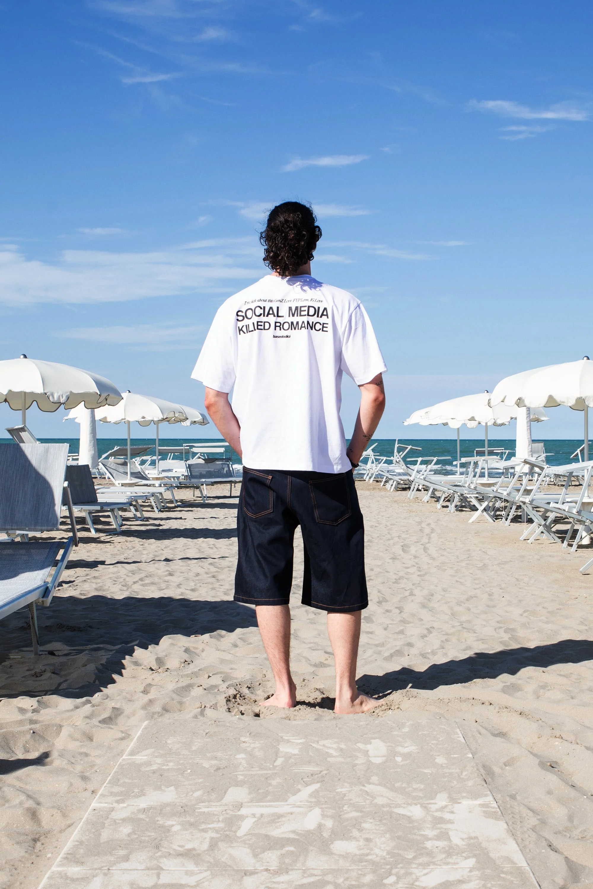 T-Shirt "KILLED ROMANCE" White - Image 8