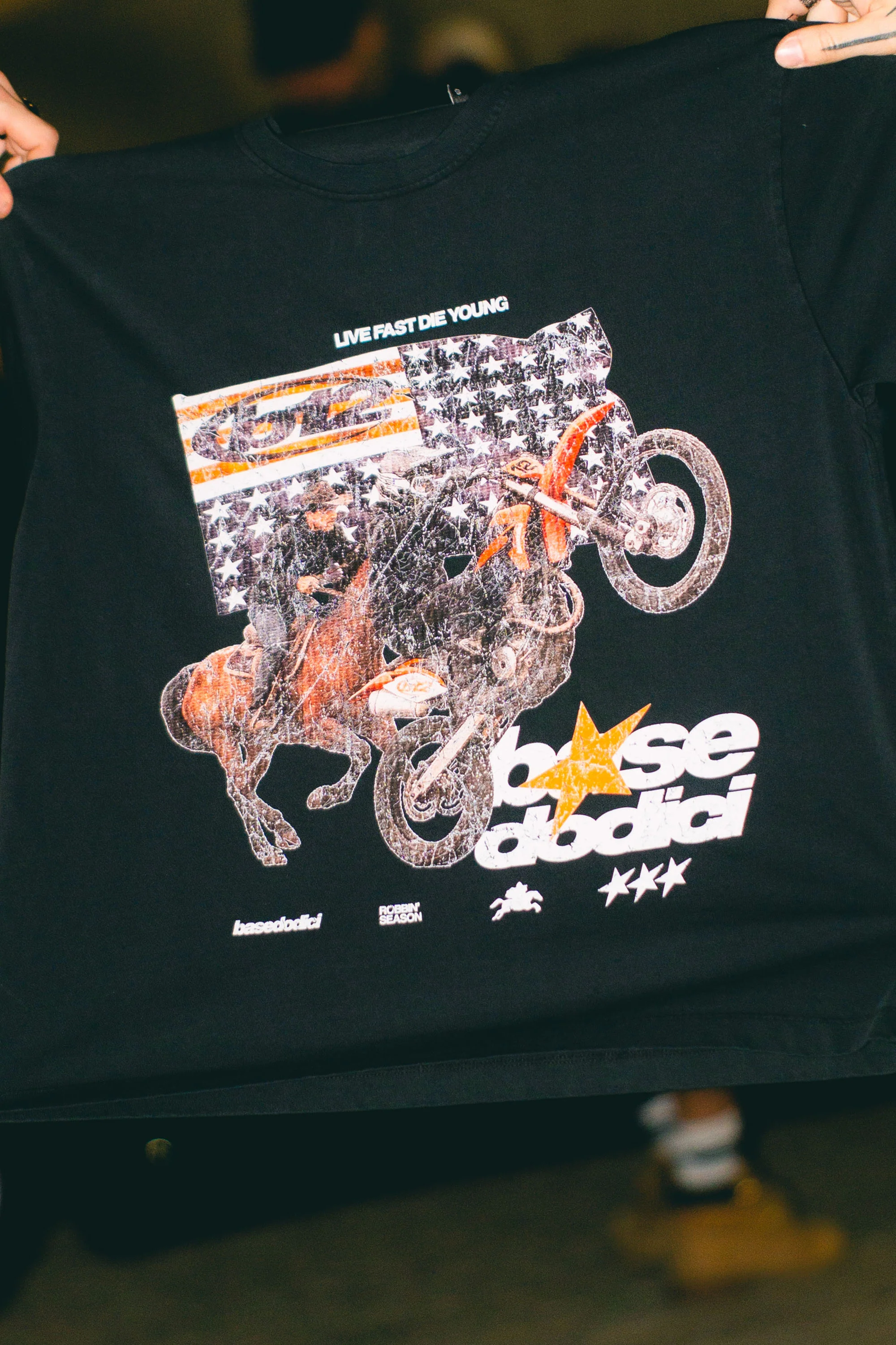 T-Shirt “LIVE FAST” Furious Black - Image 3