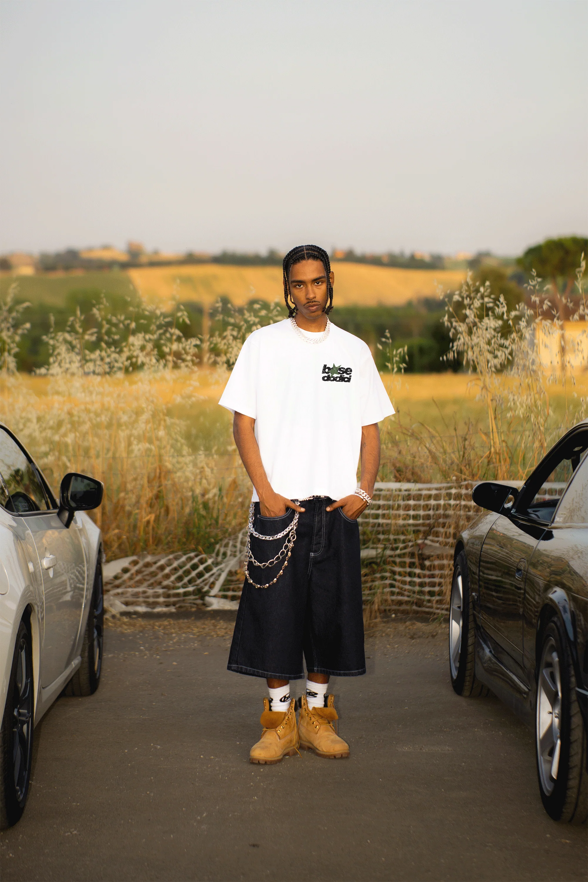 T-Shirt “LIVE FAST” Money Wasted White - Image 3