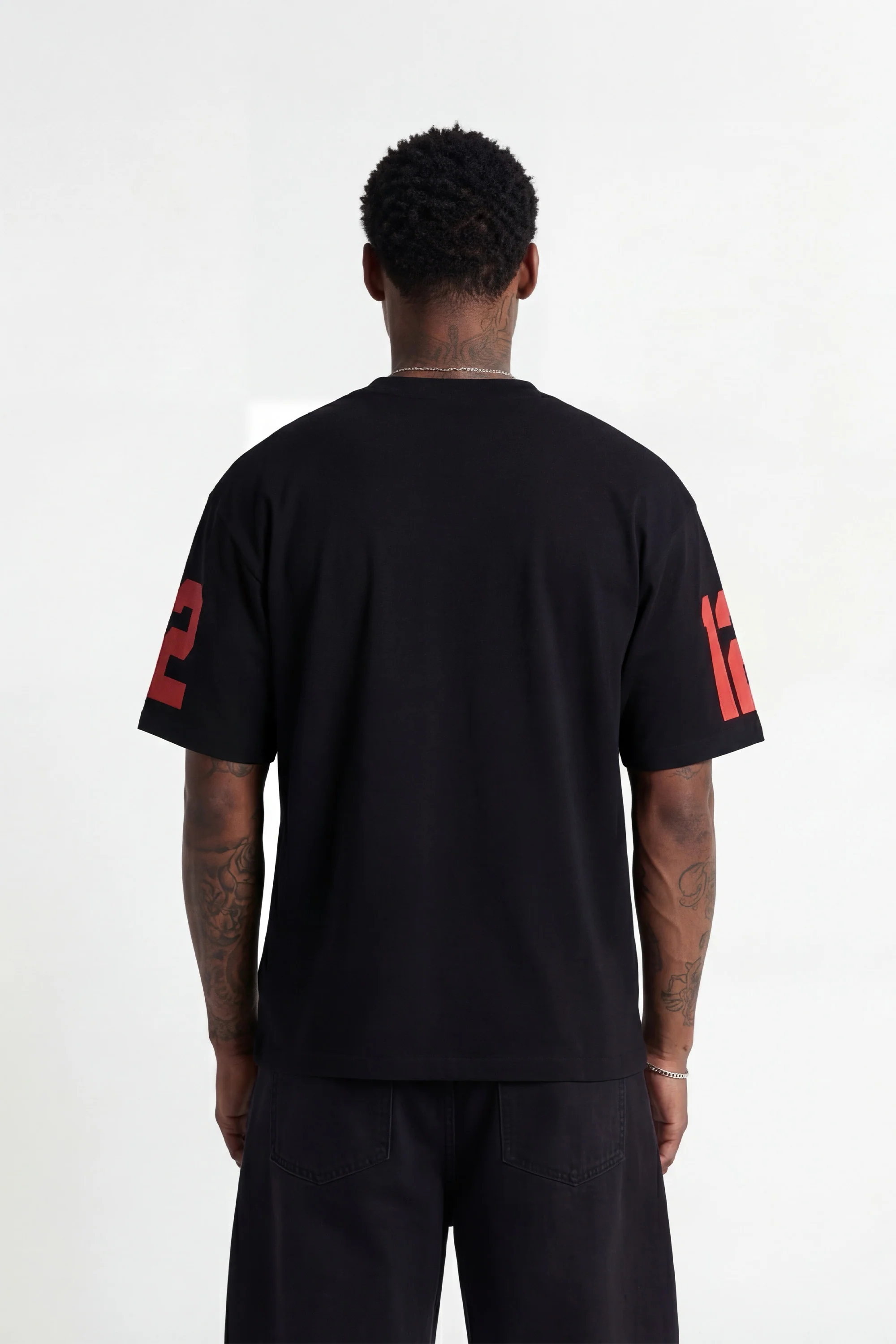 T-Shirt "RUDEBOY LDN" 12 Black - Image 3