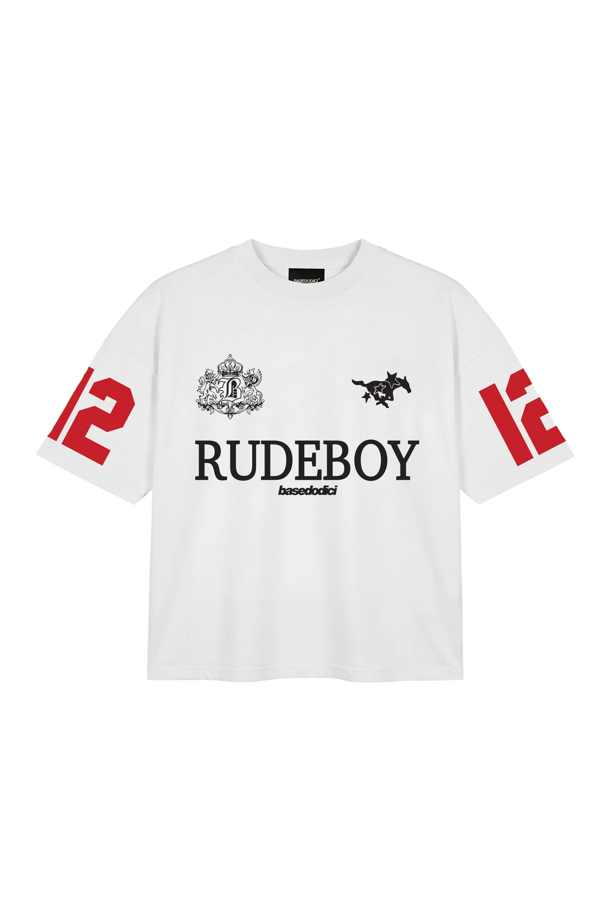 T-Shirt "RUDEBOY LDN" 12 White - Image 2