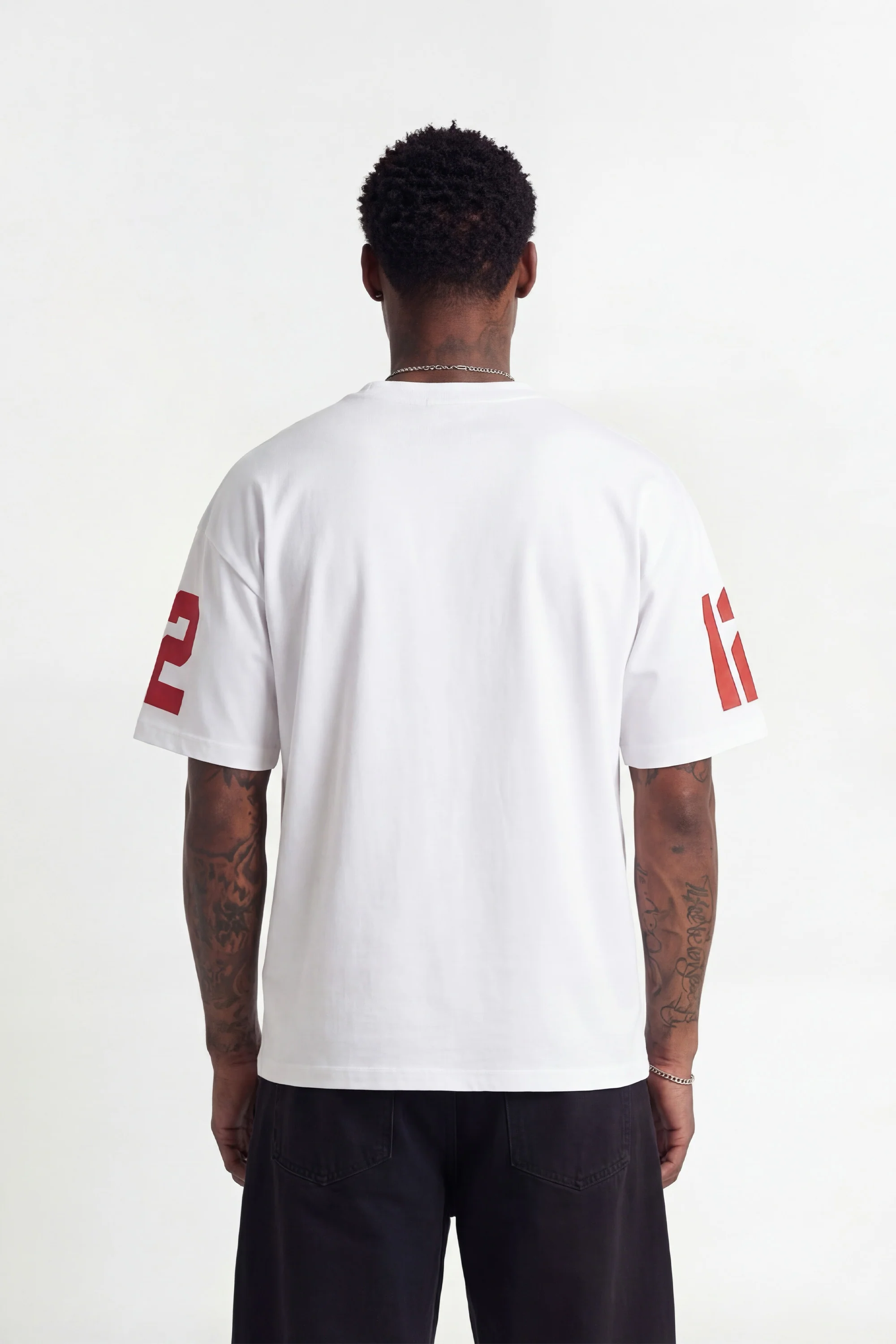 T-Shirt "RUDEBOY LDN" 12 White - Image 3