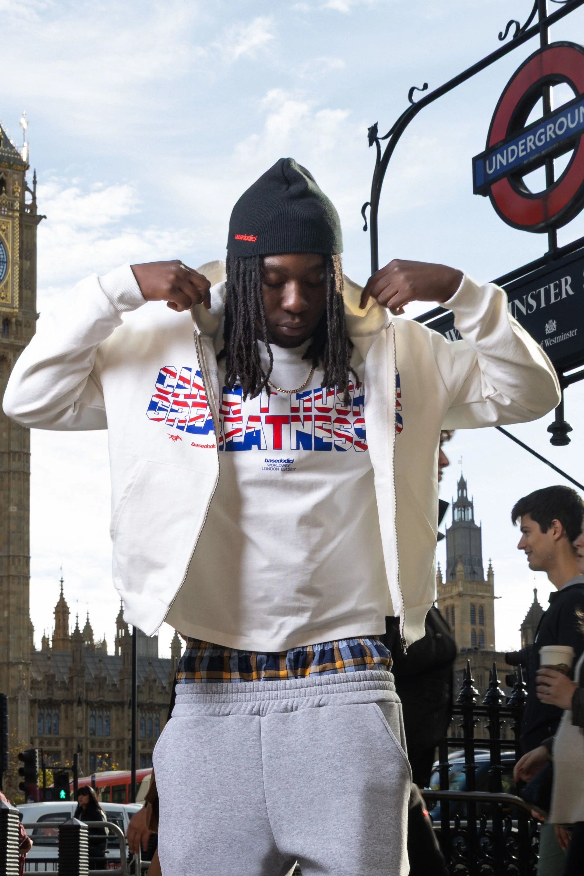 T-Shirt "RUDEBOY LDN" CantRush White - Image 3