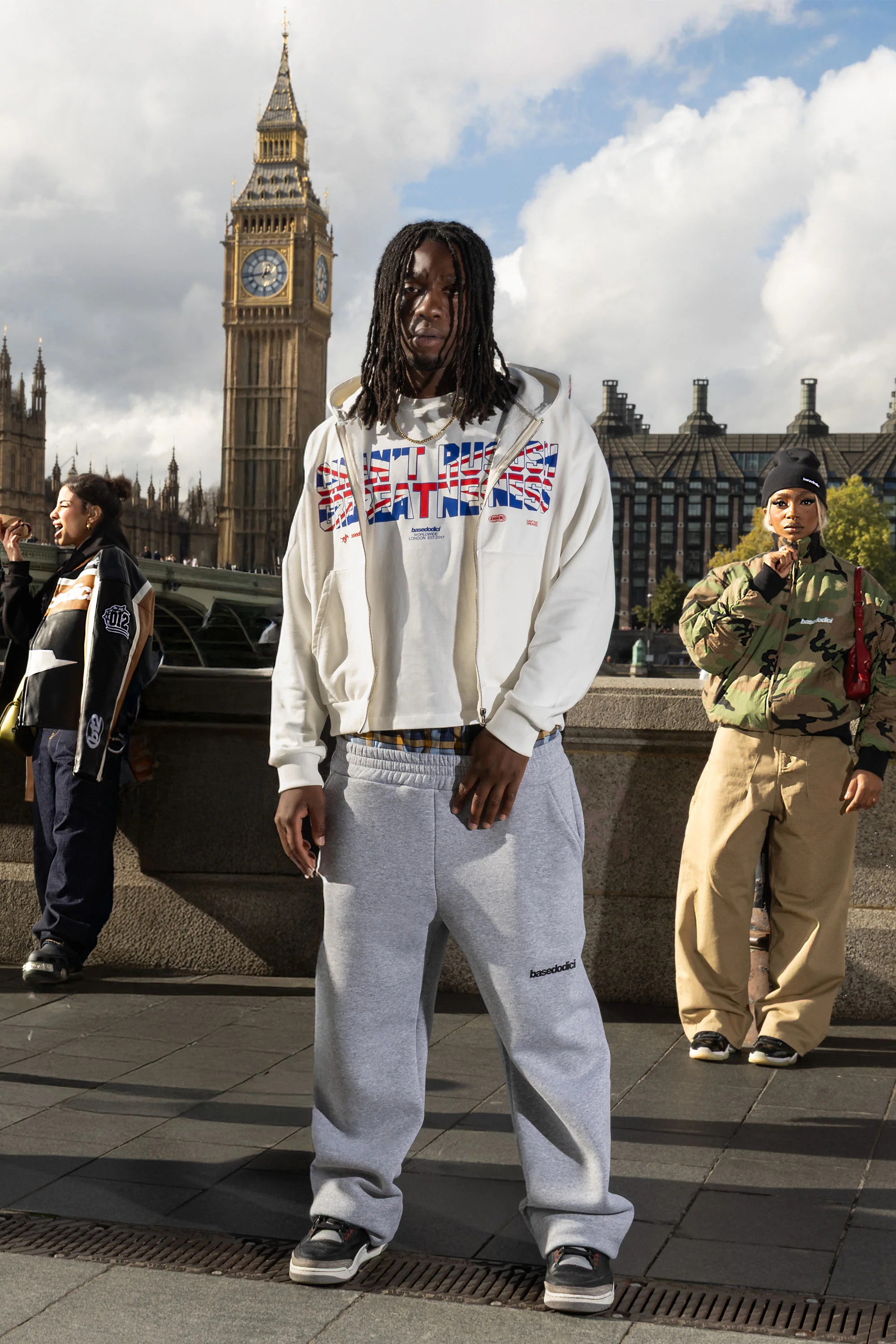 T-Shirt "RUDEBOY LDN" CantRush White - Image 4