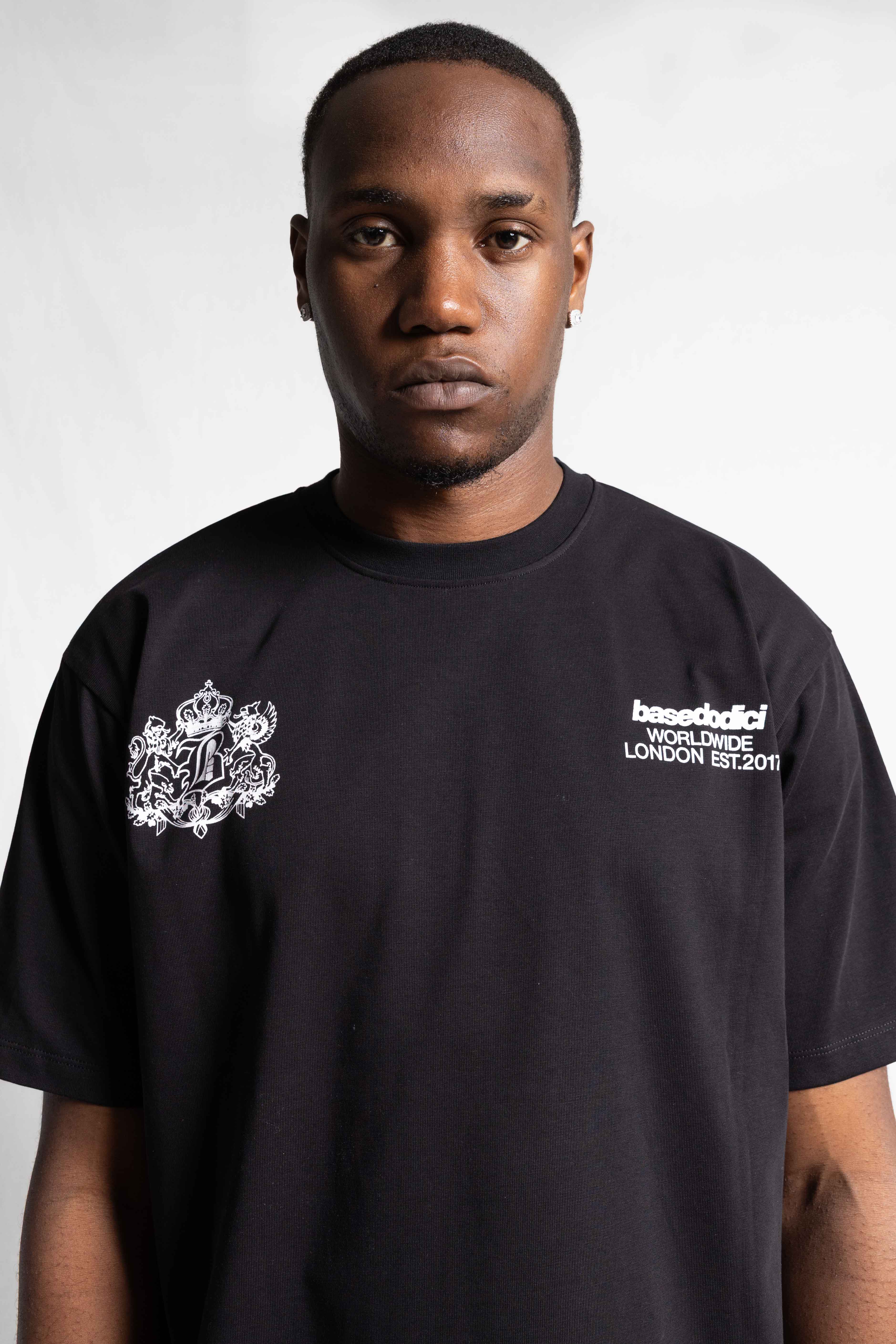 T-Shirt "RUDEBOY LDN" NotBought Black - Image 4