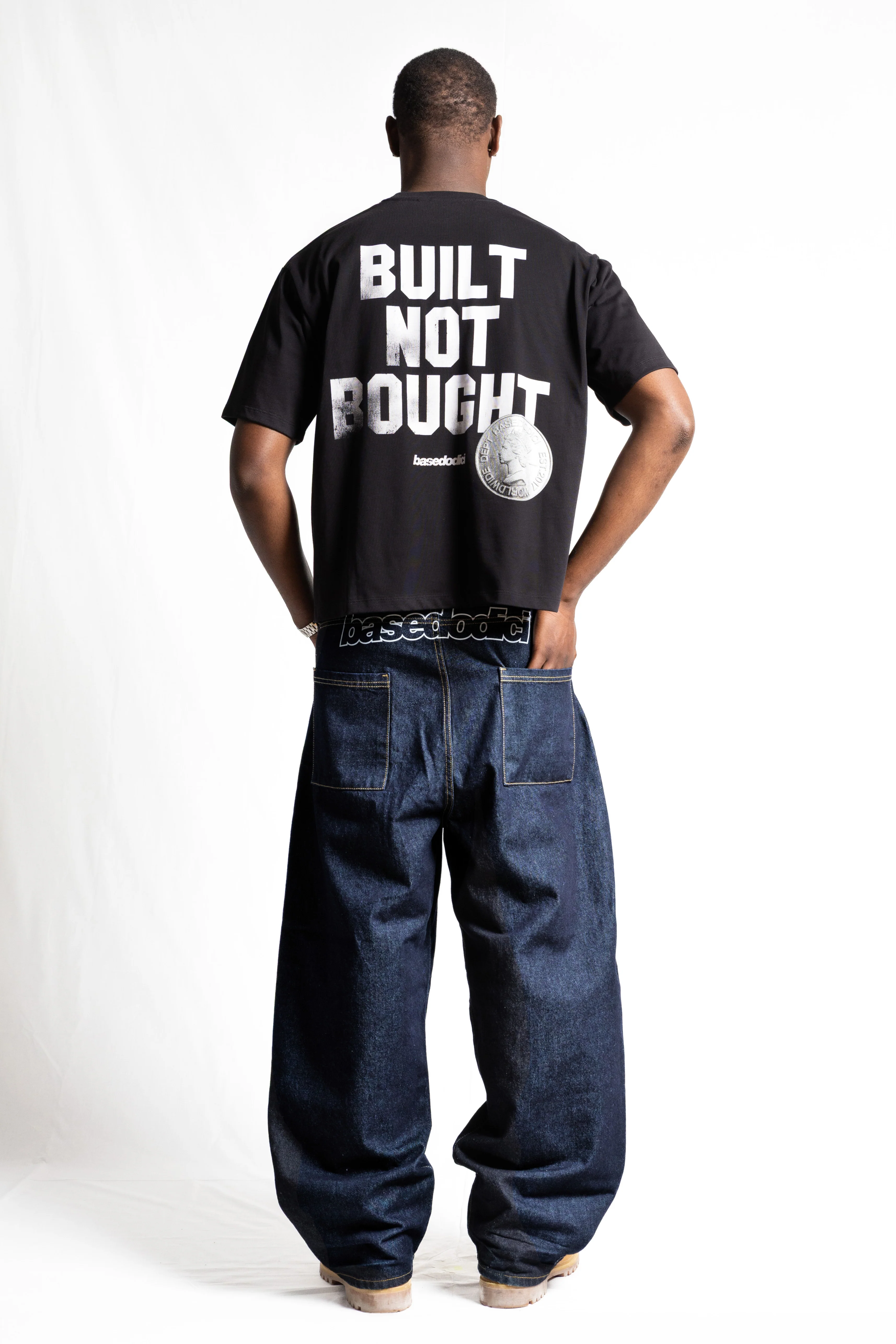 T-Shirt "RUDEBOY LDN" NotBought Black - Image 7