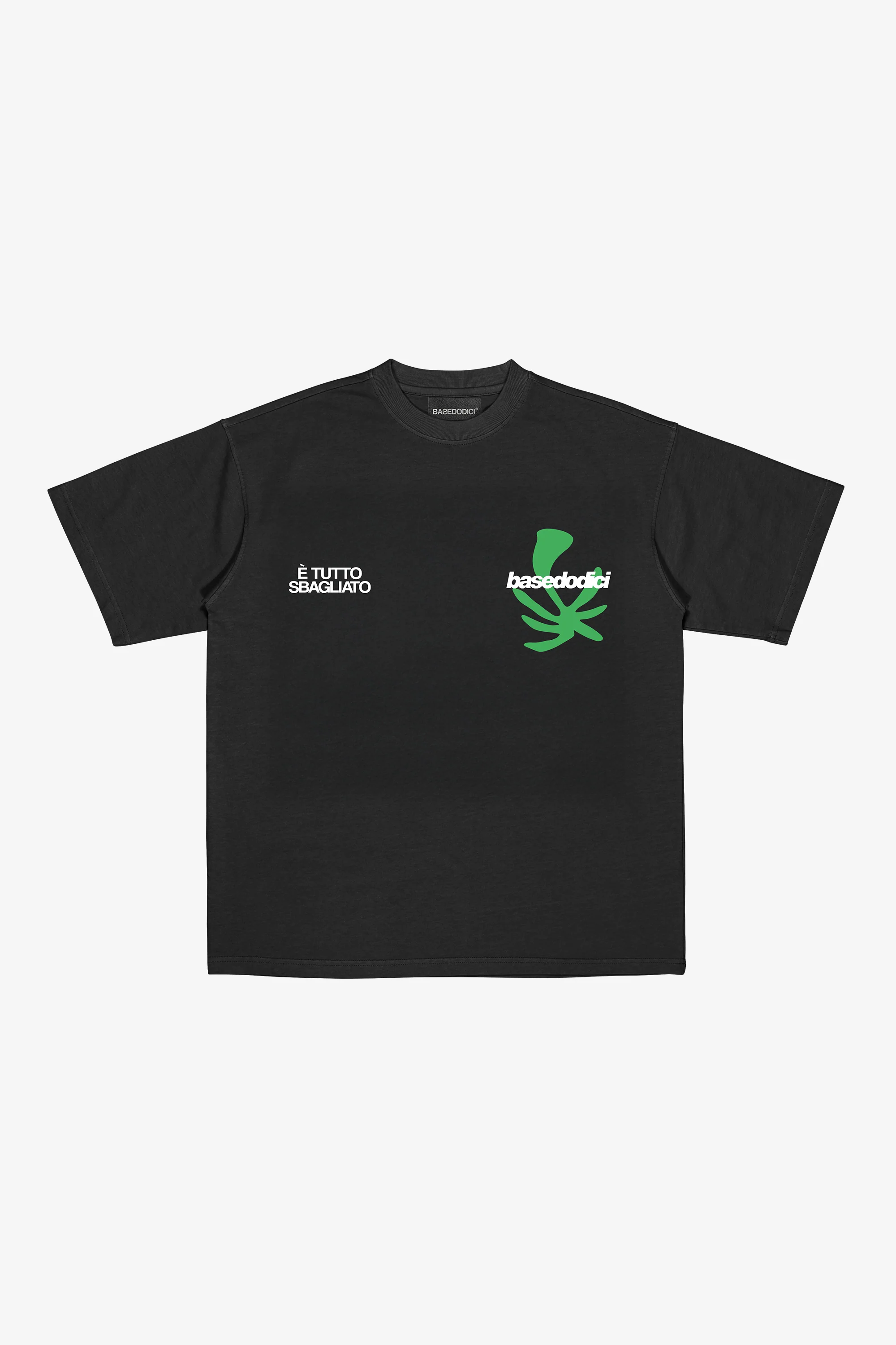 T-Shirt "SAMURAIJAYxBASEDODICI" Merengue Black - Image 4