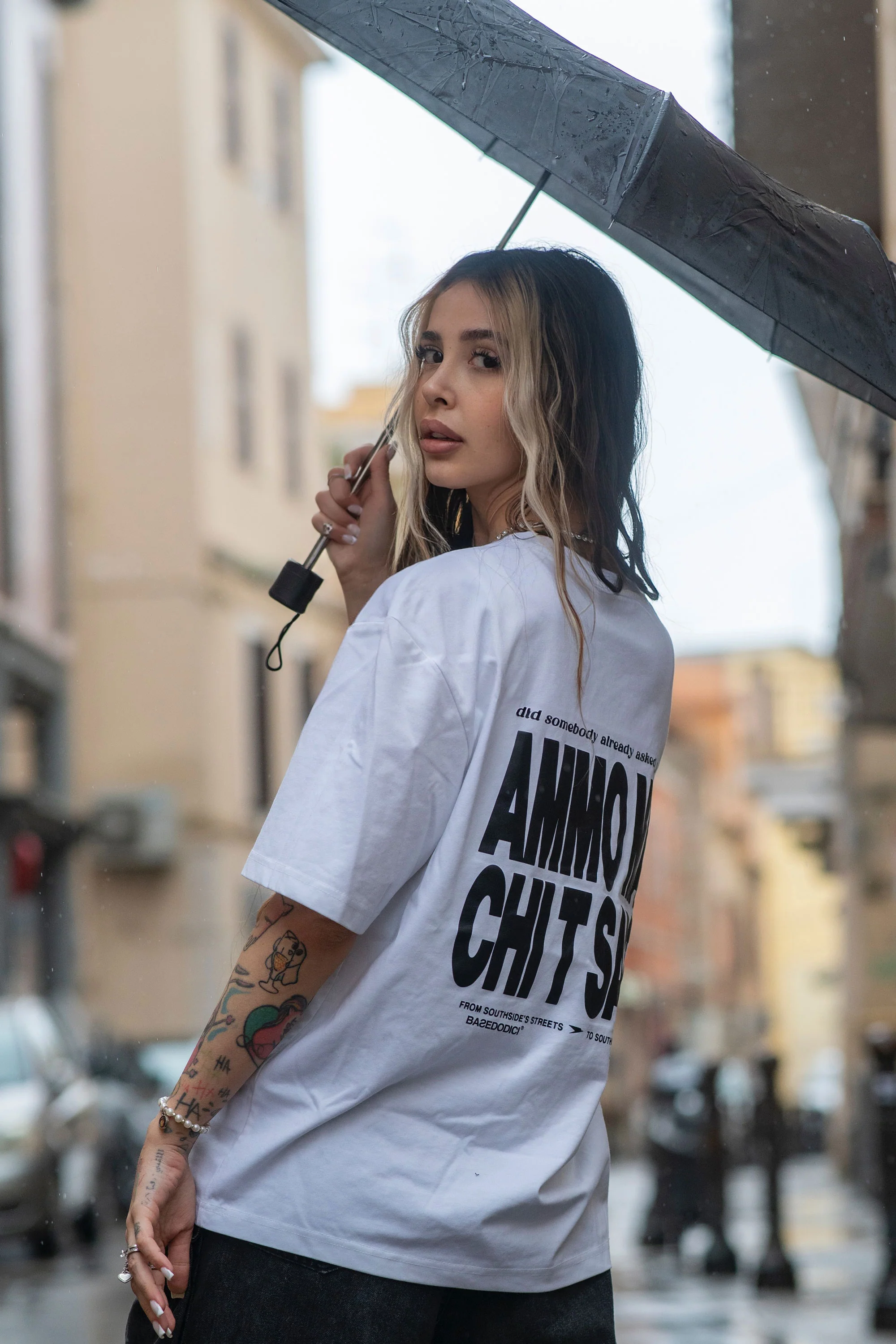 T-Shirt "AMMO" CHI'T'SAP White - Image 6