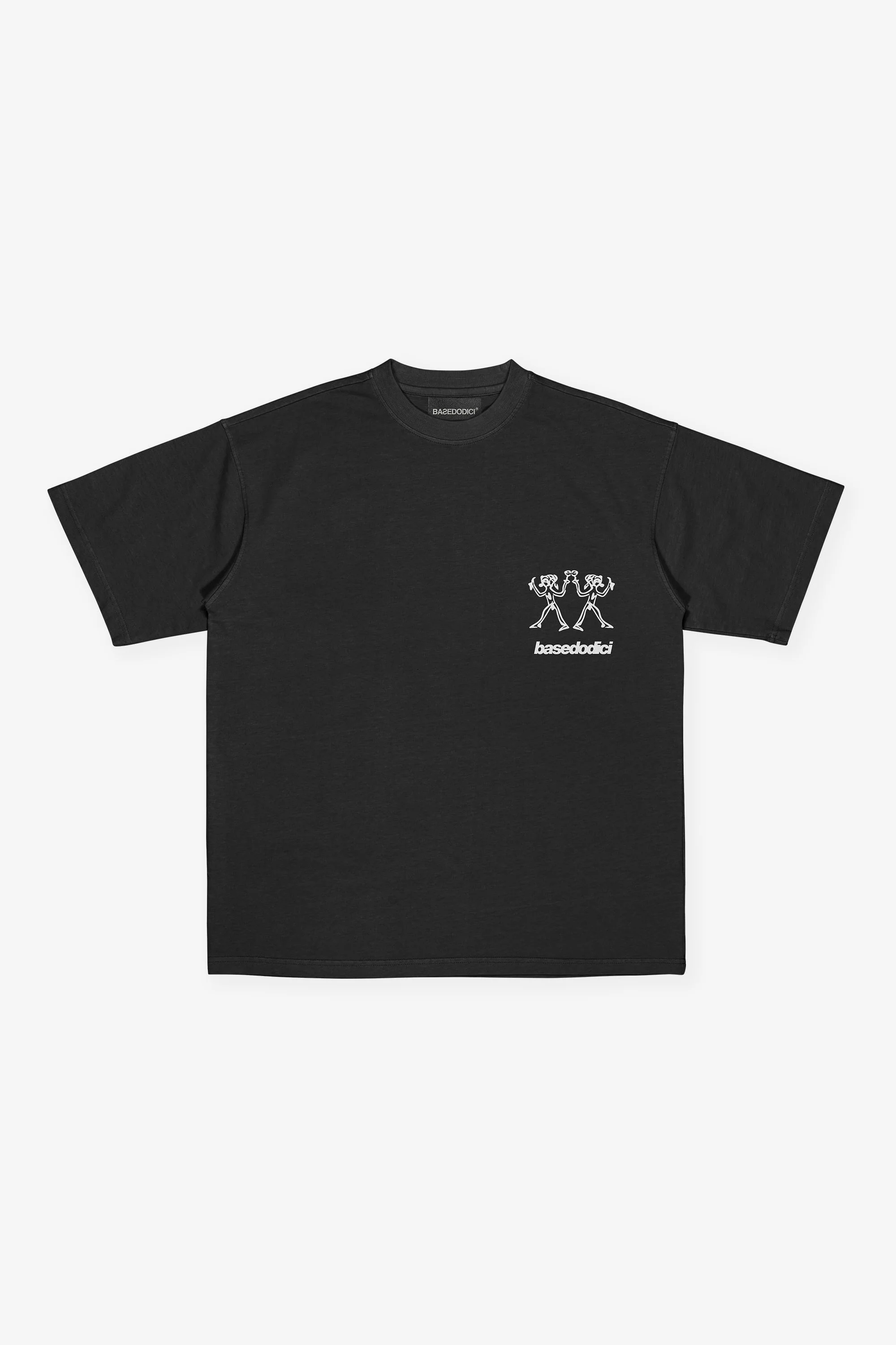 T-Shirt "TAVERNELLExBASEDODICI" Lifestyle Black - Image 6